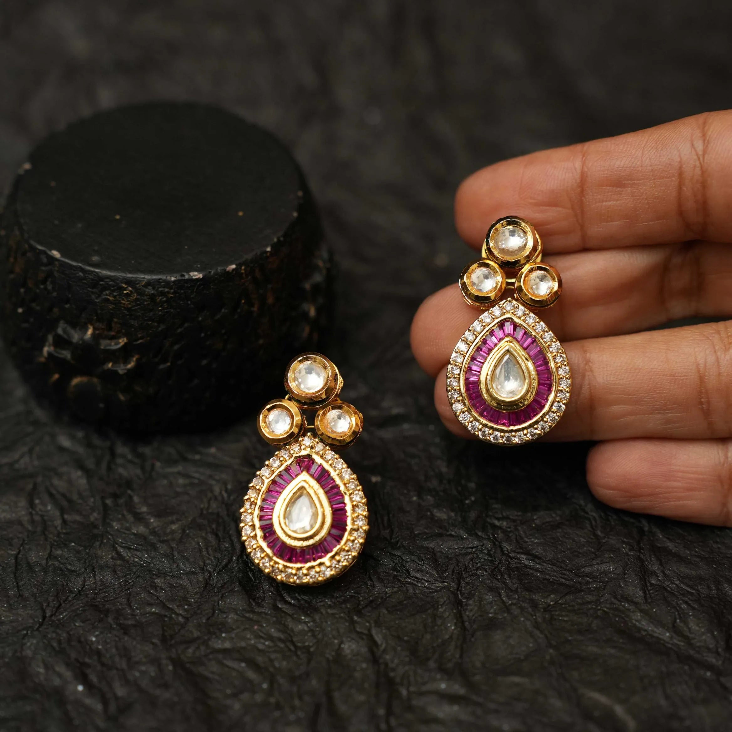 Rimi Kundan Earrings