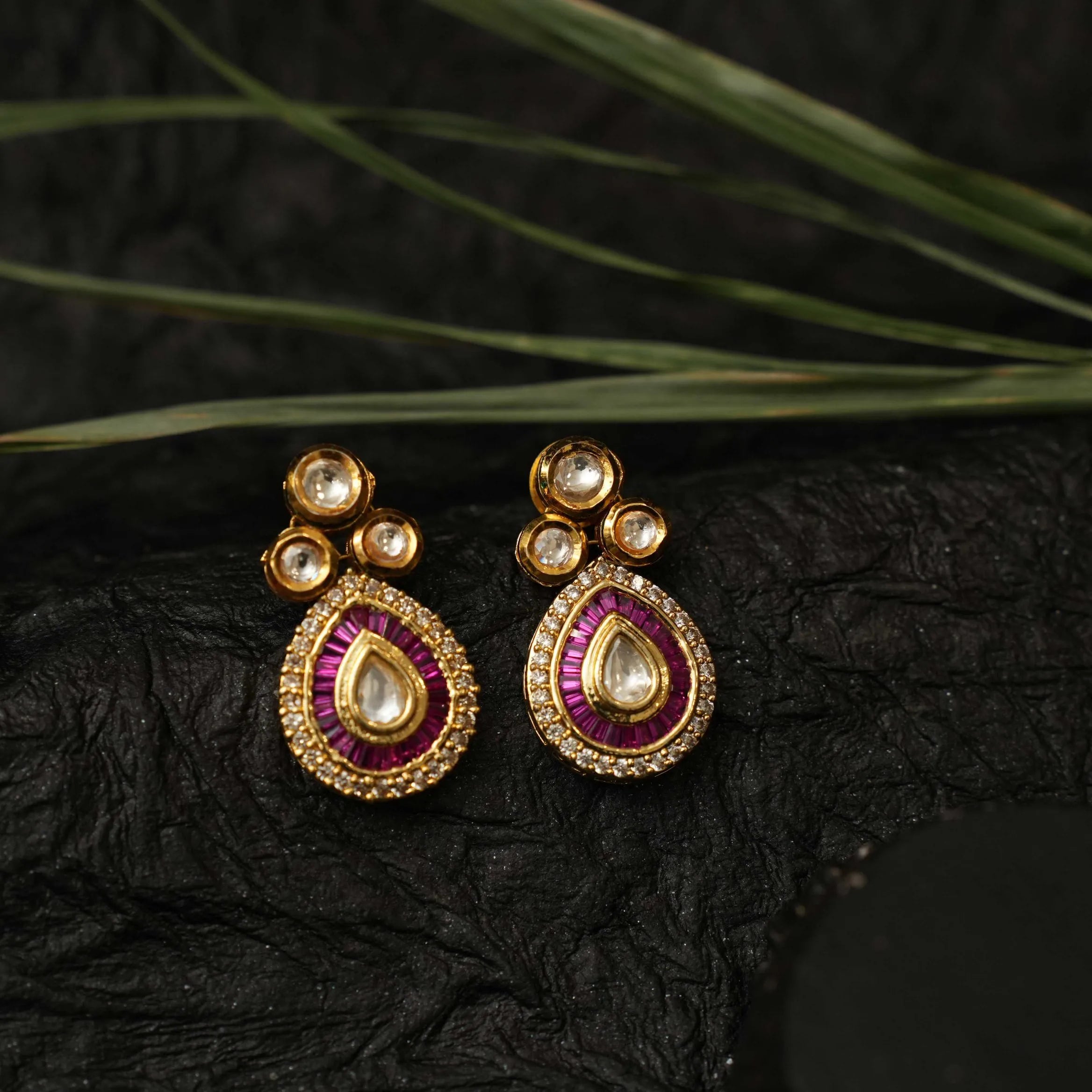 Rimi Kundan Earrings