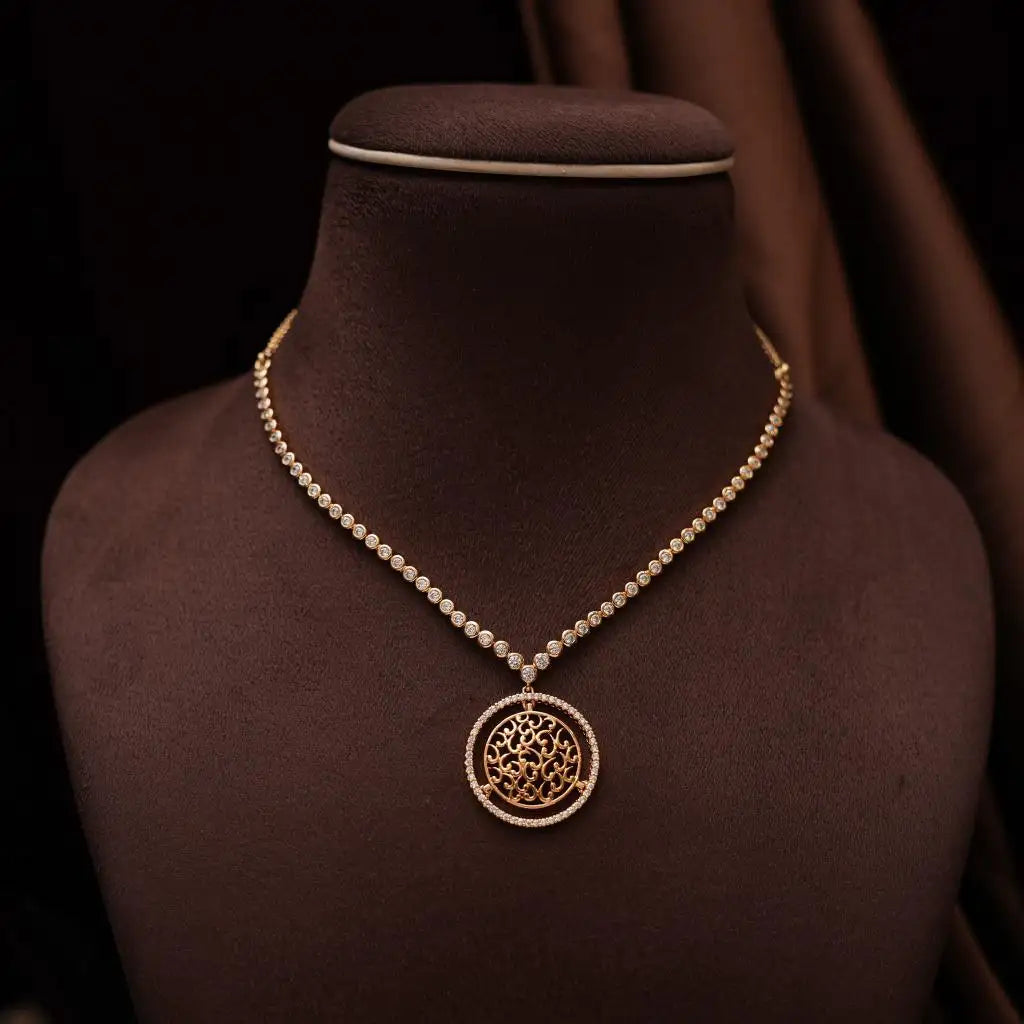 Riona Zircon Necklace