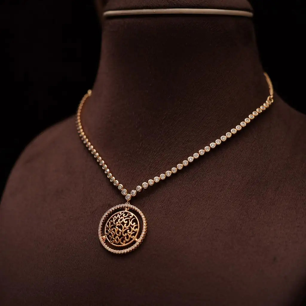 Riona Zircon Necklace