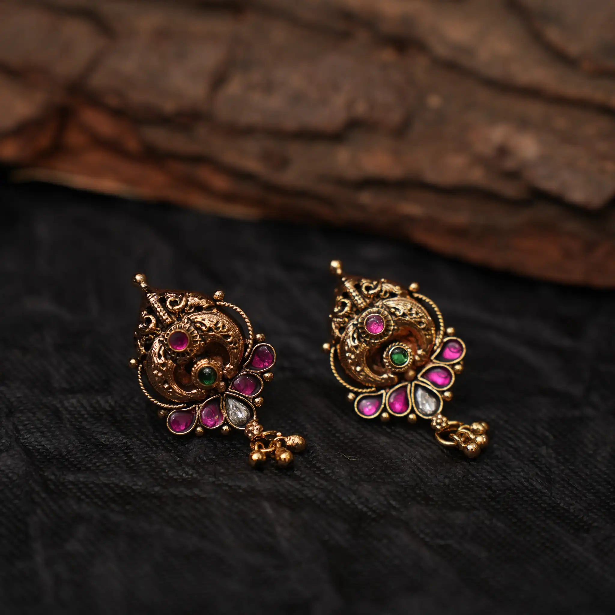 Risha Antique Ear Stud