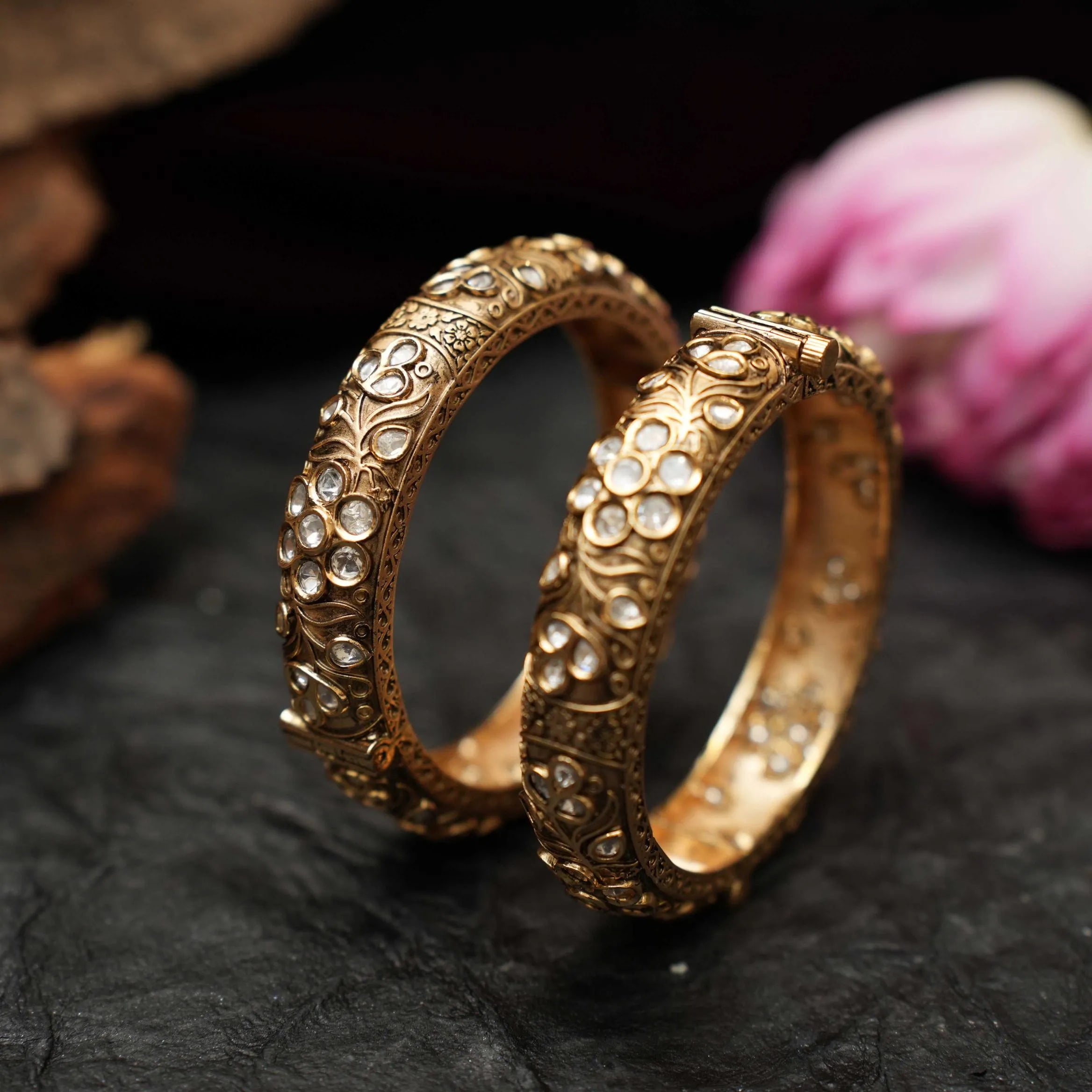 Rishika Polki Bangles