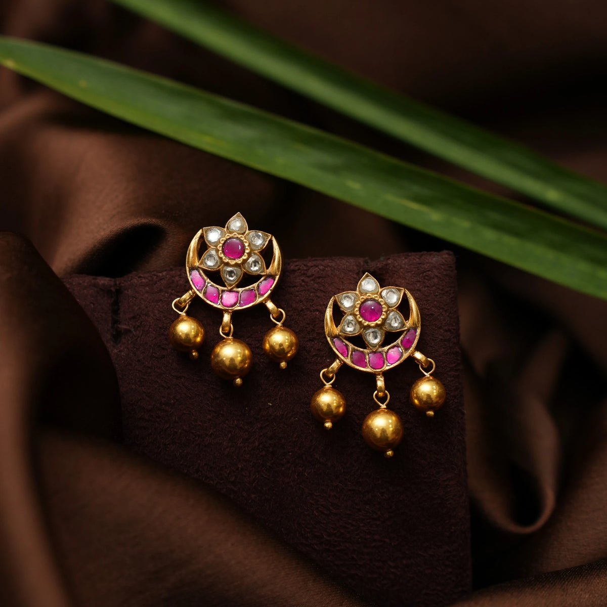 Rishika Silver Earrings