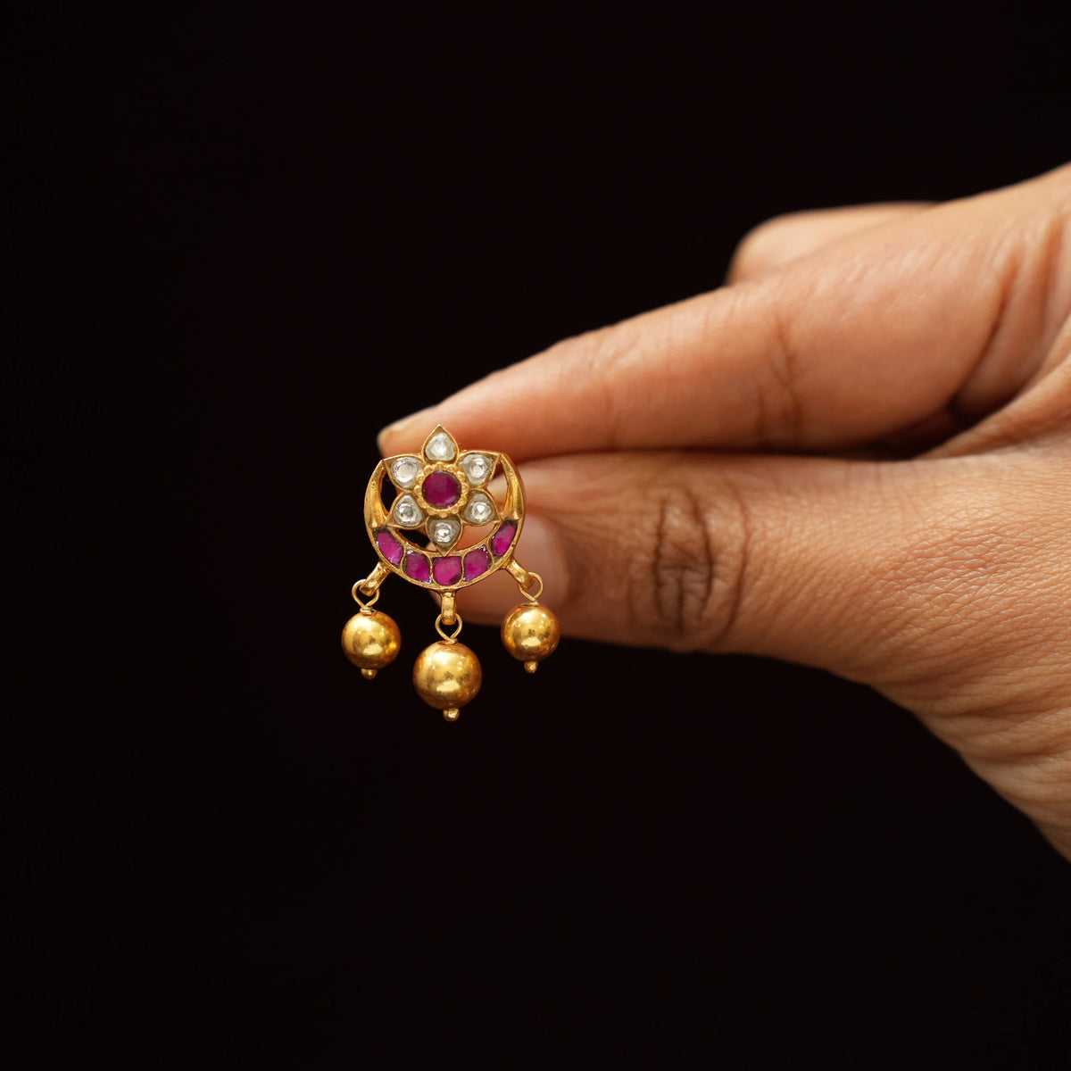Rishika Silver Earrings