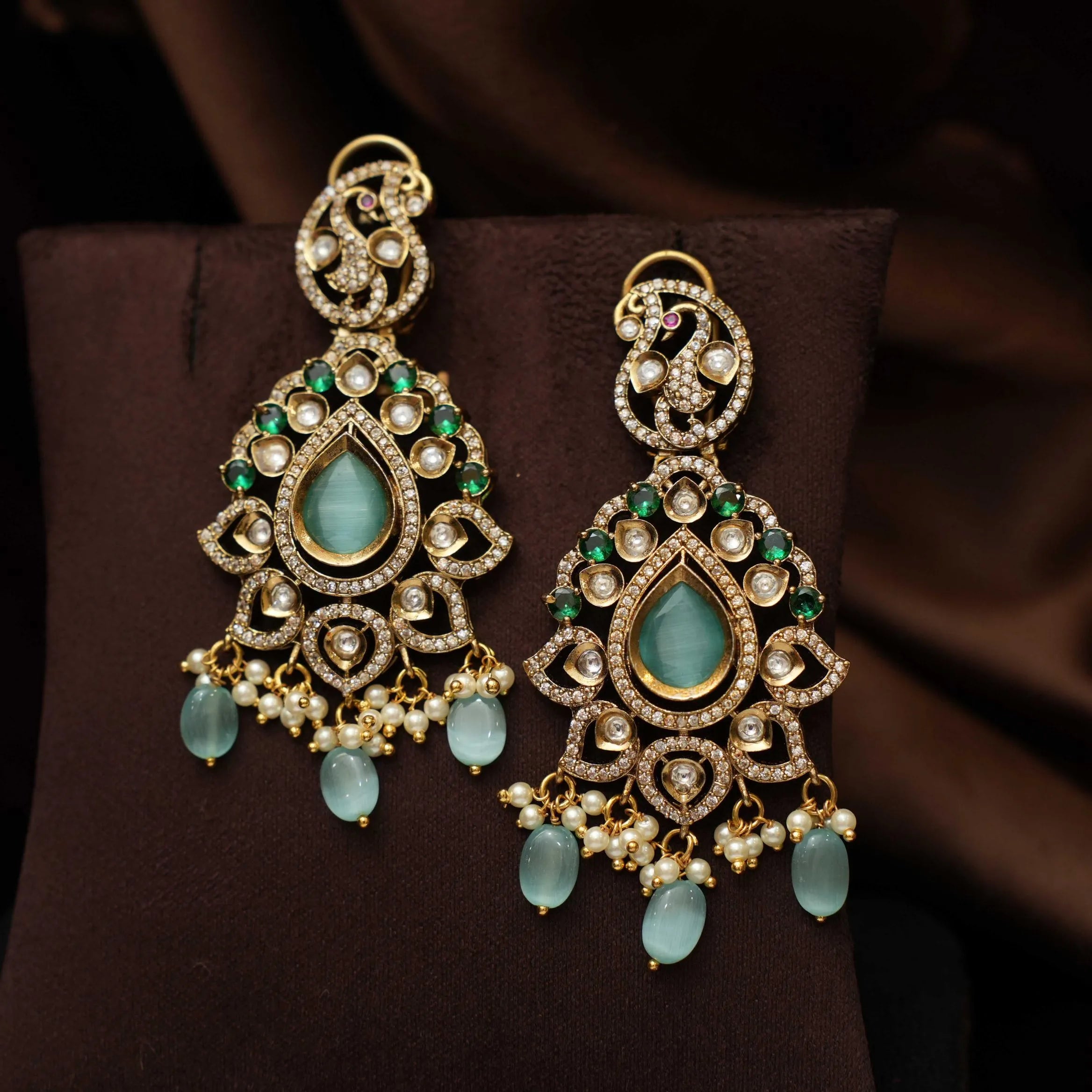 Rishwika Victorian Earrings