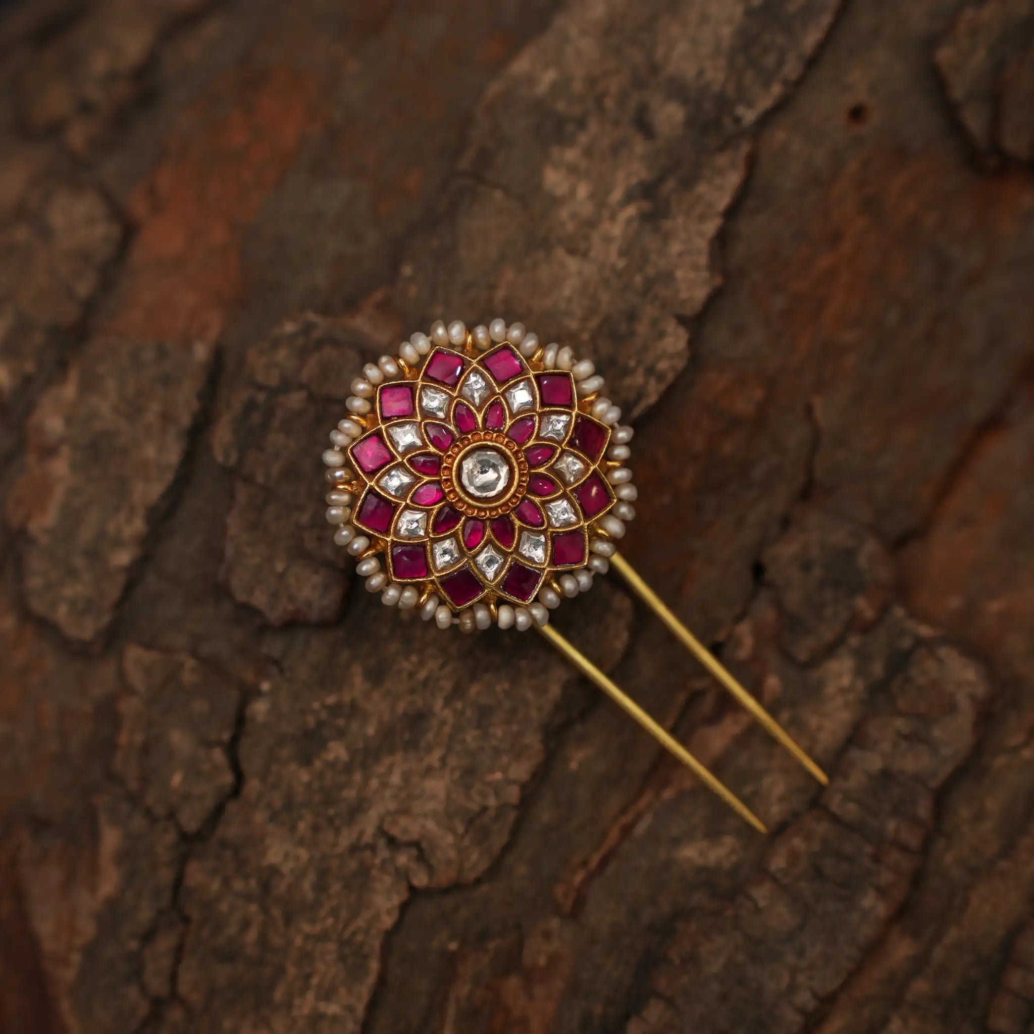 Riyana Silver Hair Pin