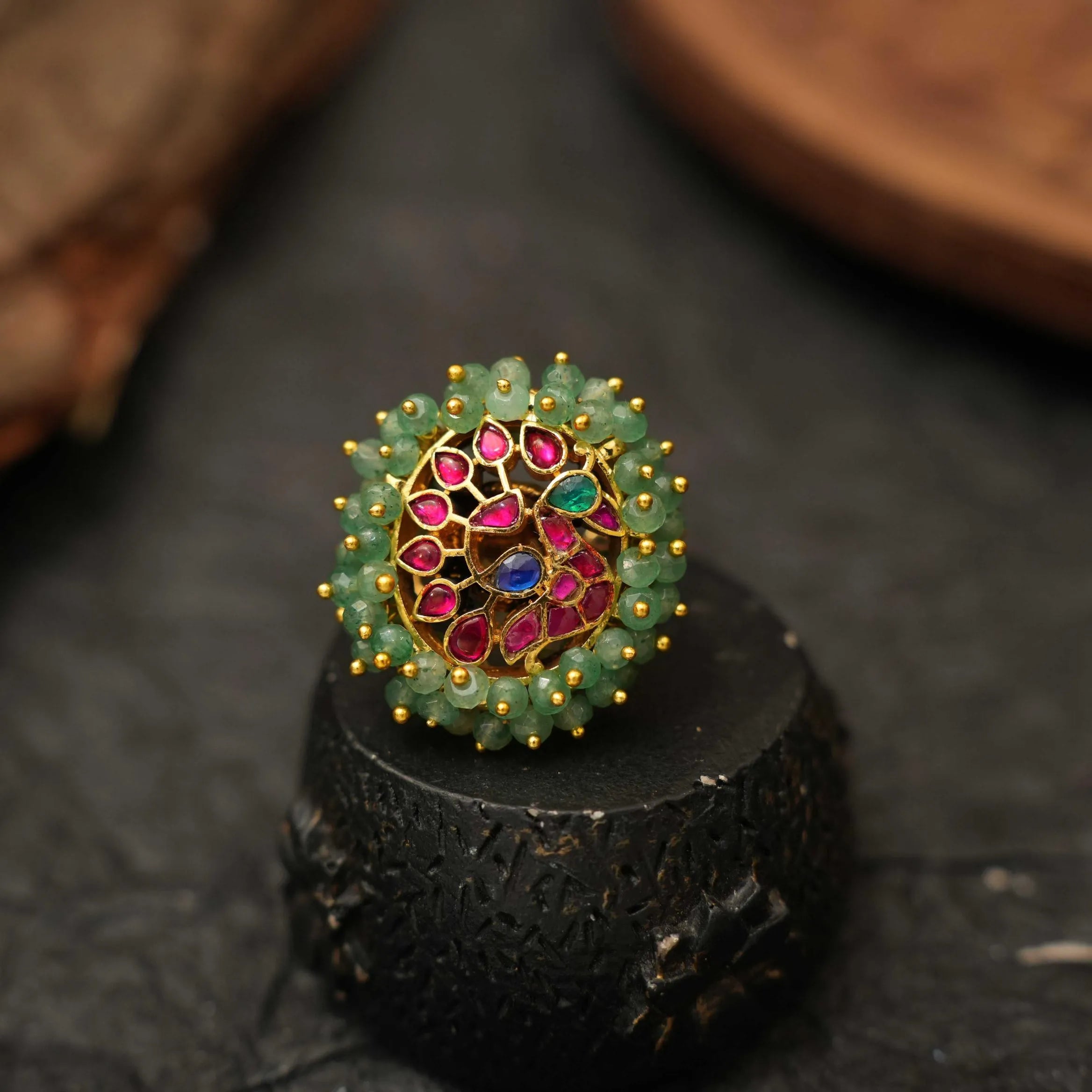 Roopa Polki Ring