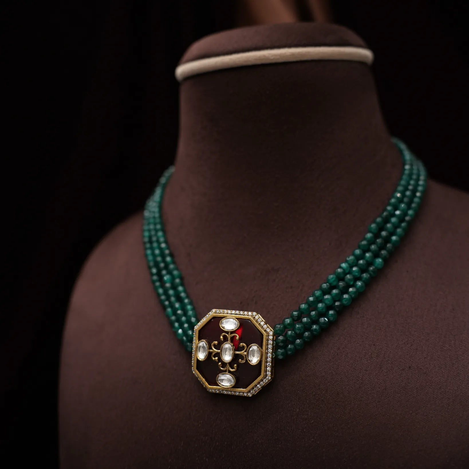 Ruchira Beaded Necklace - Avni