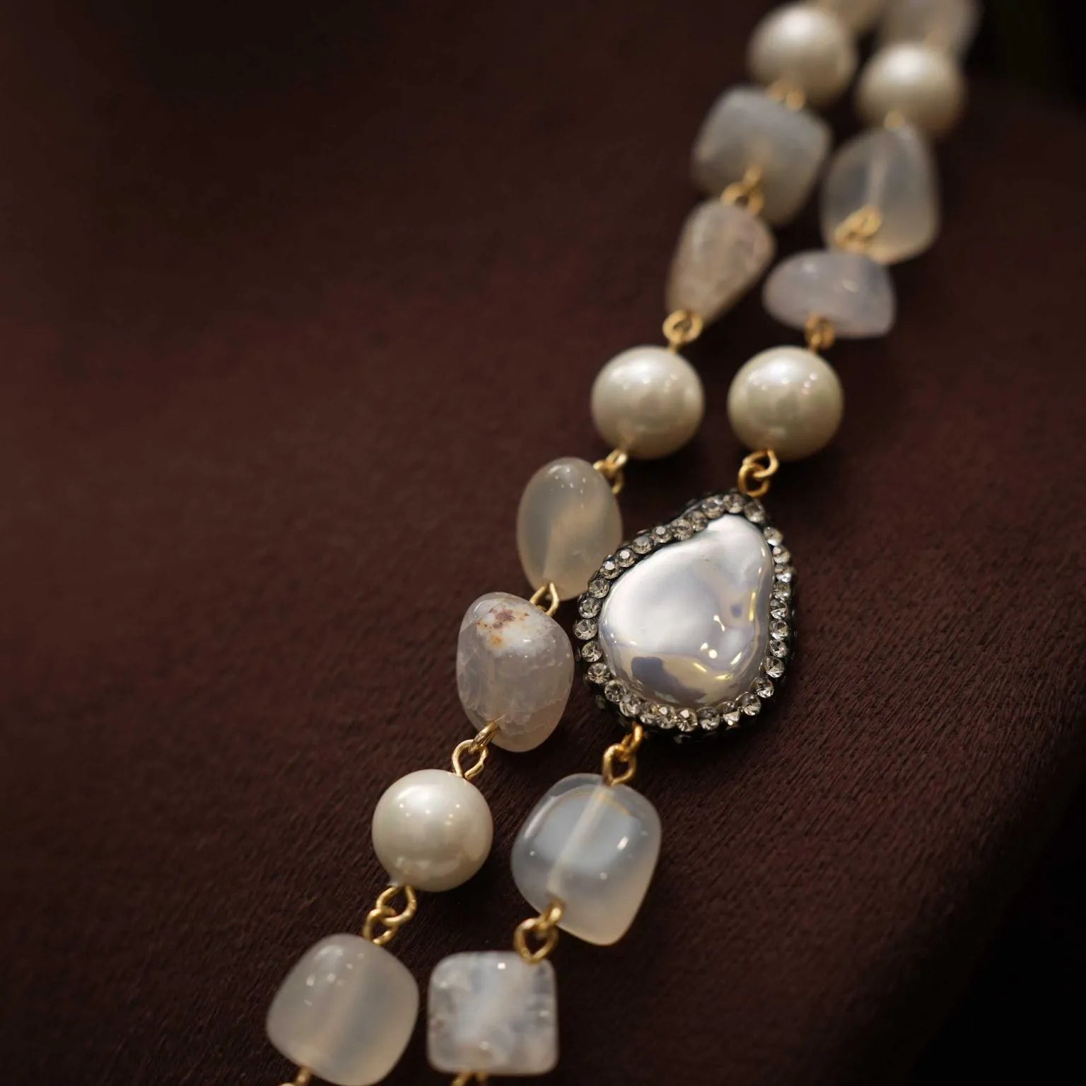 Ruhika Beaded Necklace - Rimli Boutique