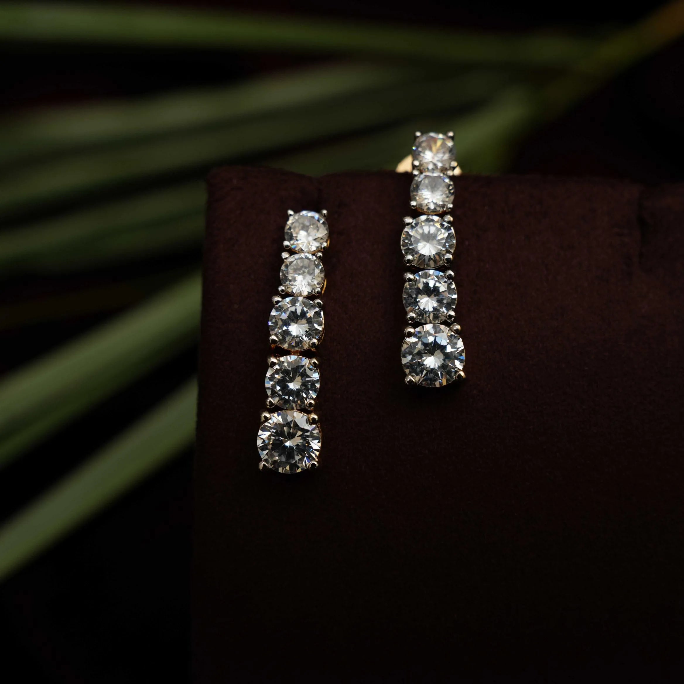 Ruhika Zircon Designer Earrings