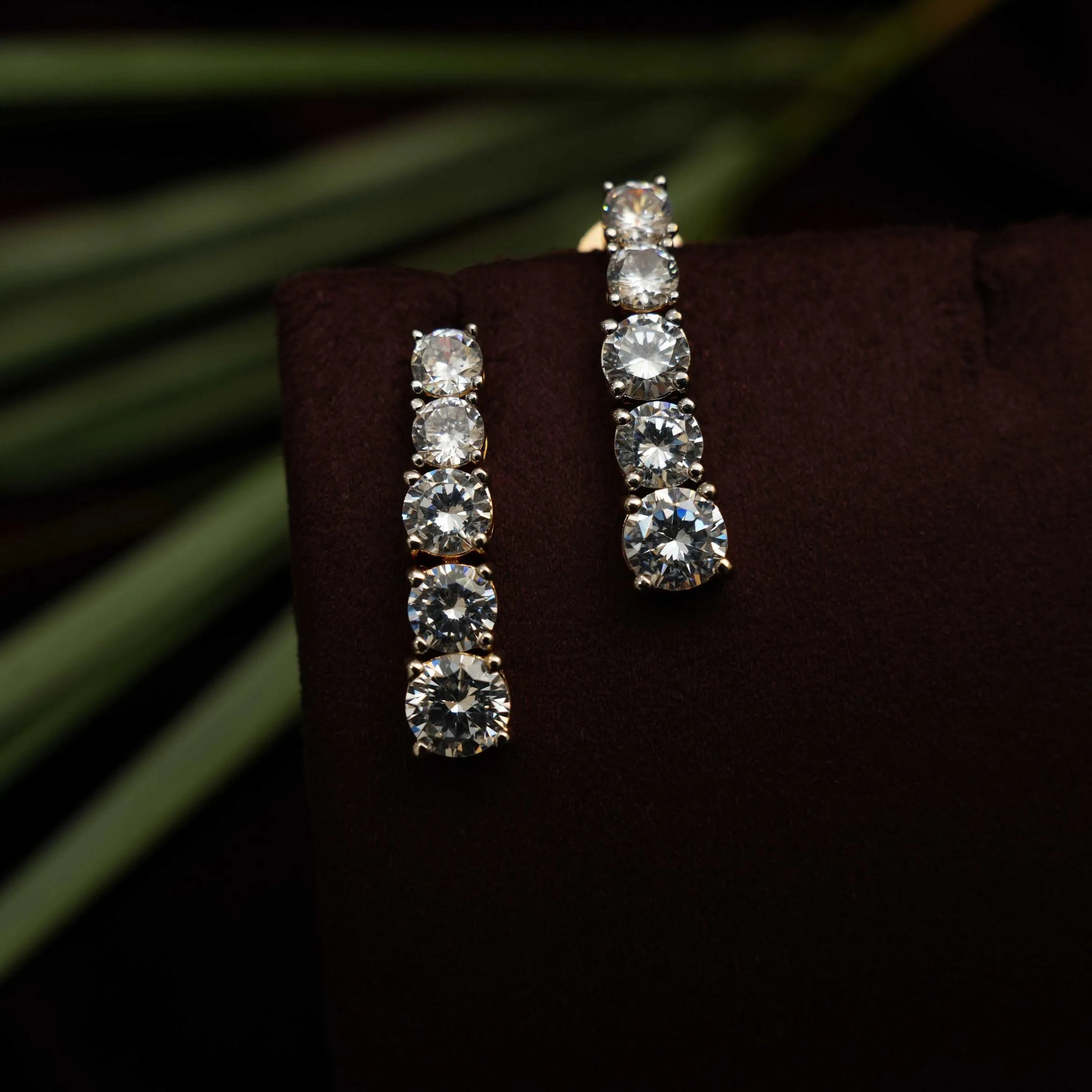 Ruhika Zircon Designer Earrings