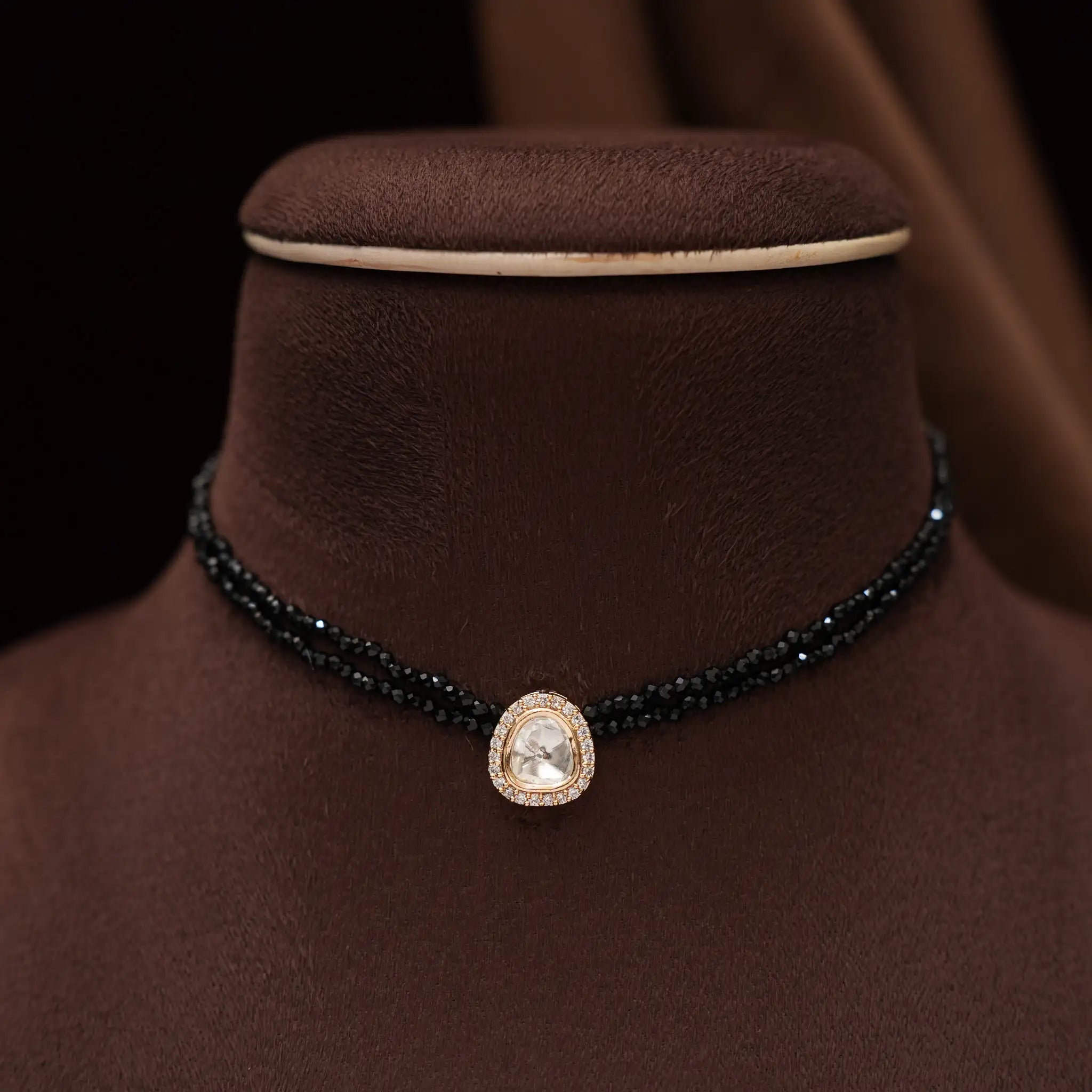Ruma Beaded Victorian Choker