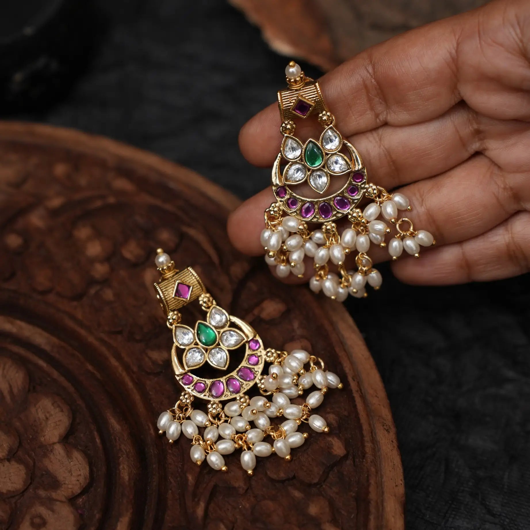 Runa Antique Guttupusulu Earrings