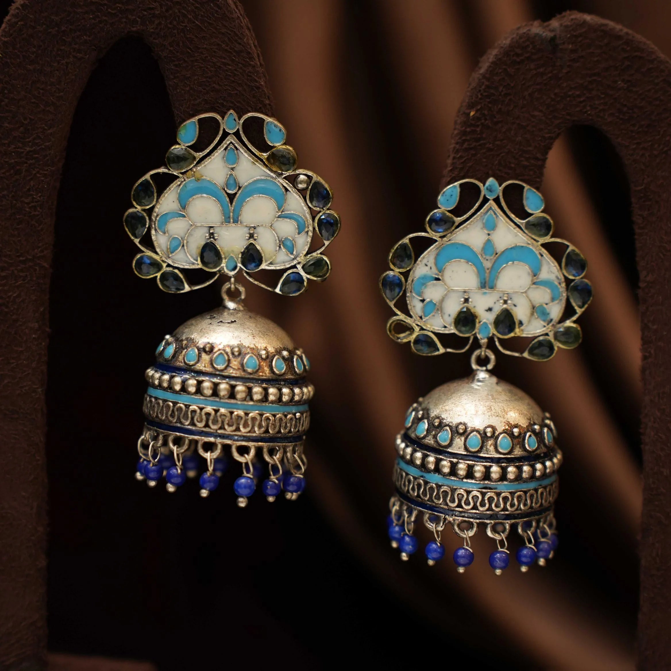 Rupa Oxidised Earrings