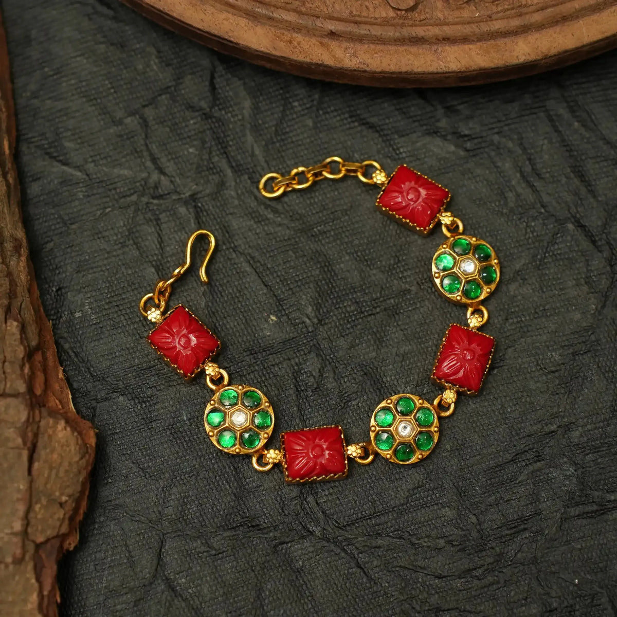 Padmini Silver Bracelet