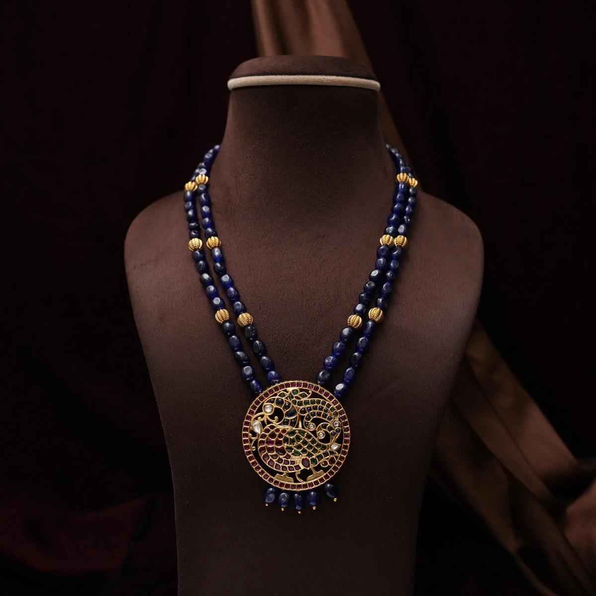 Marudhvathi Antique Beaded Necklace