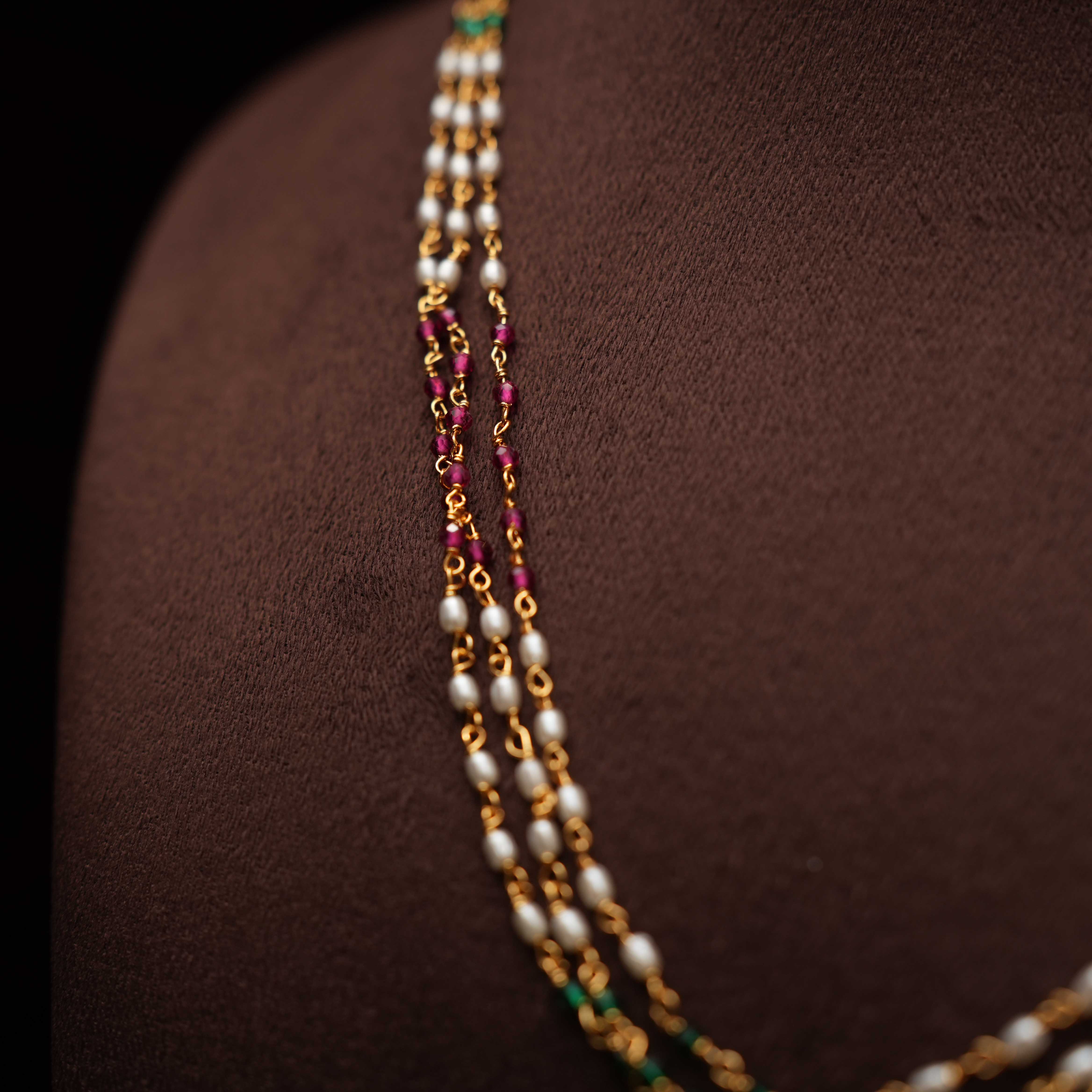Mitti Layered Beaded Necklace