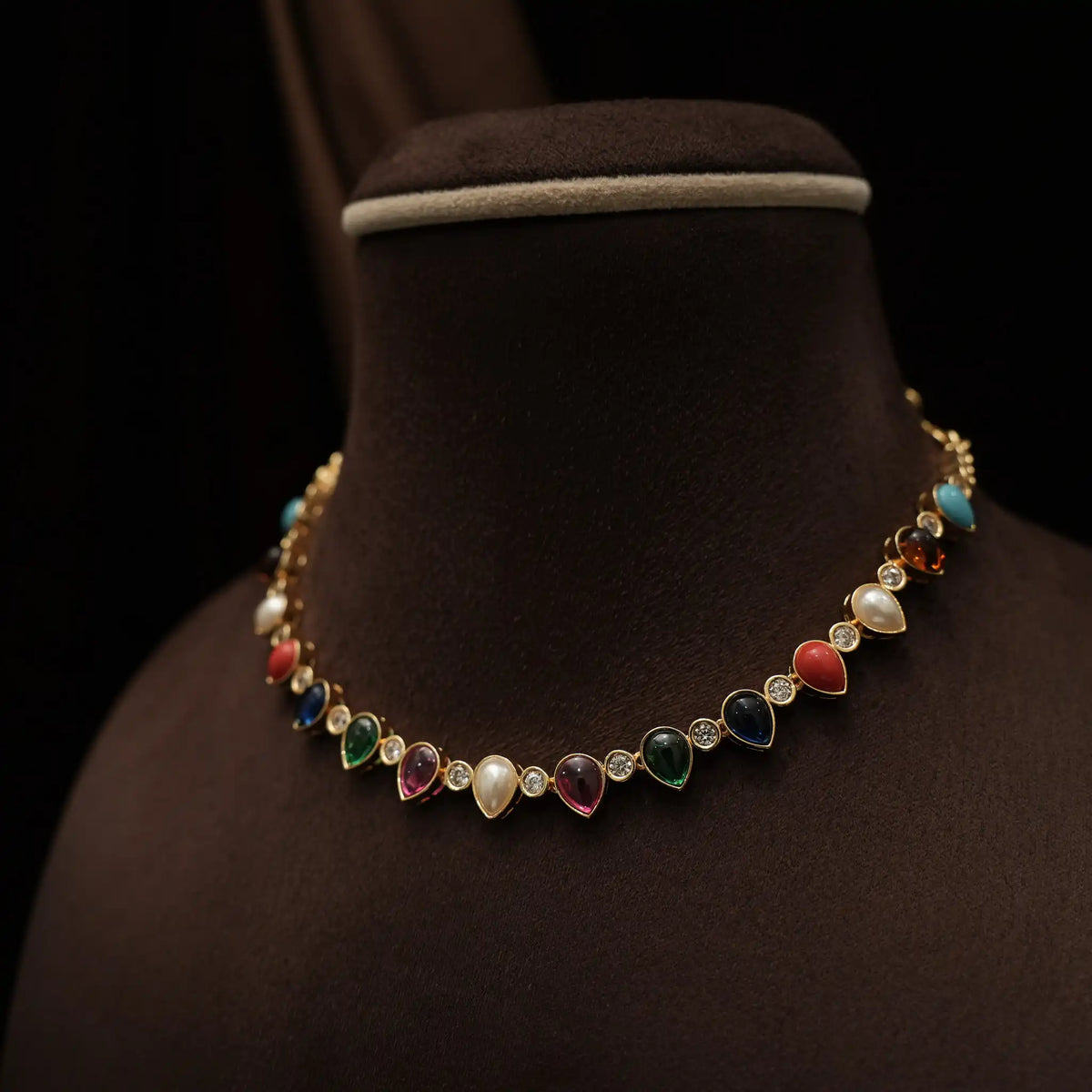 Anika Navaratna Antique Necklace