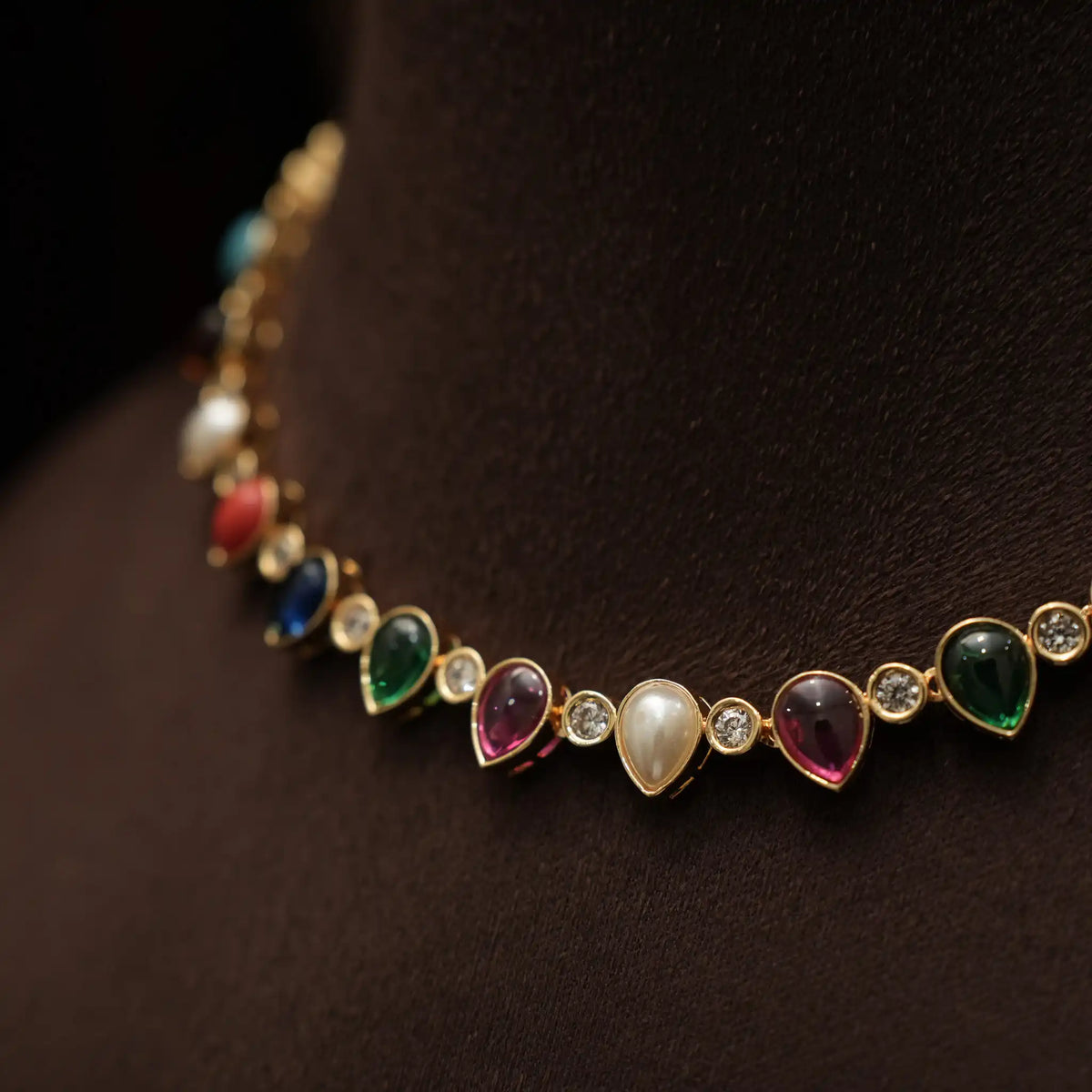 Anika Navaratna Antique Necklace