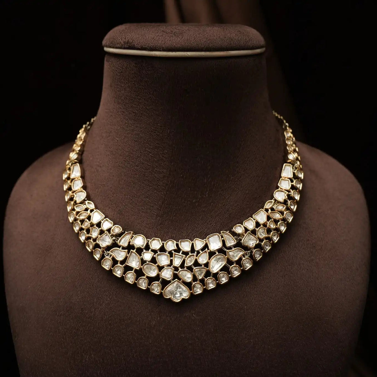 Anupama Victorian Polki Necklace