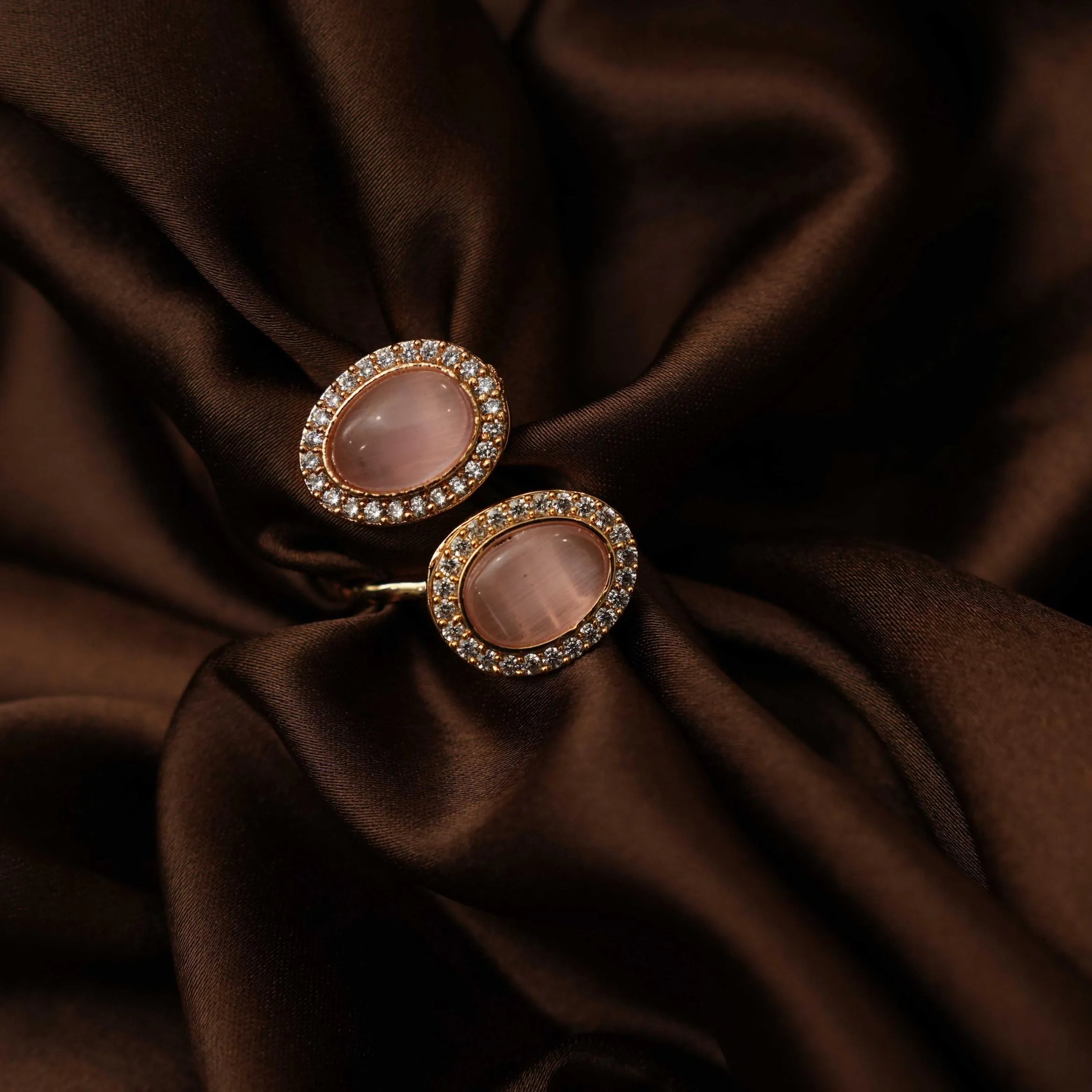 Nishi Zircon Ring - Pastel Pink