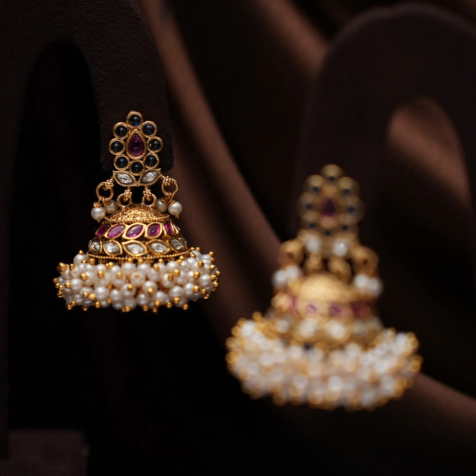 Sabita Antique Jhumka Earrings