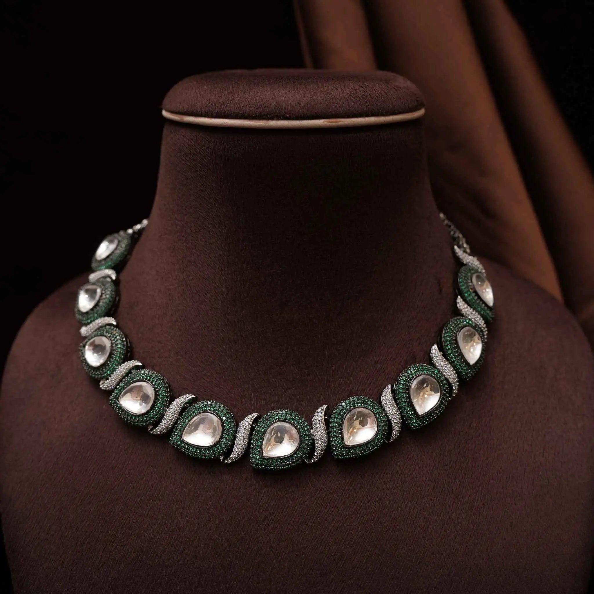 Sadhana Victorian Dual Tone Necklace