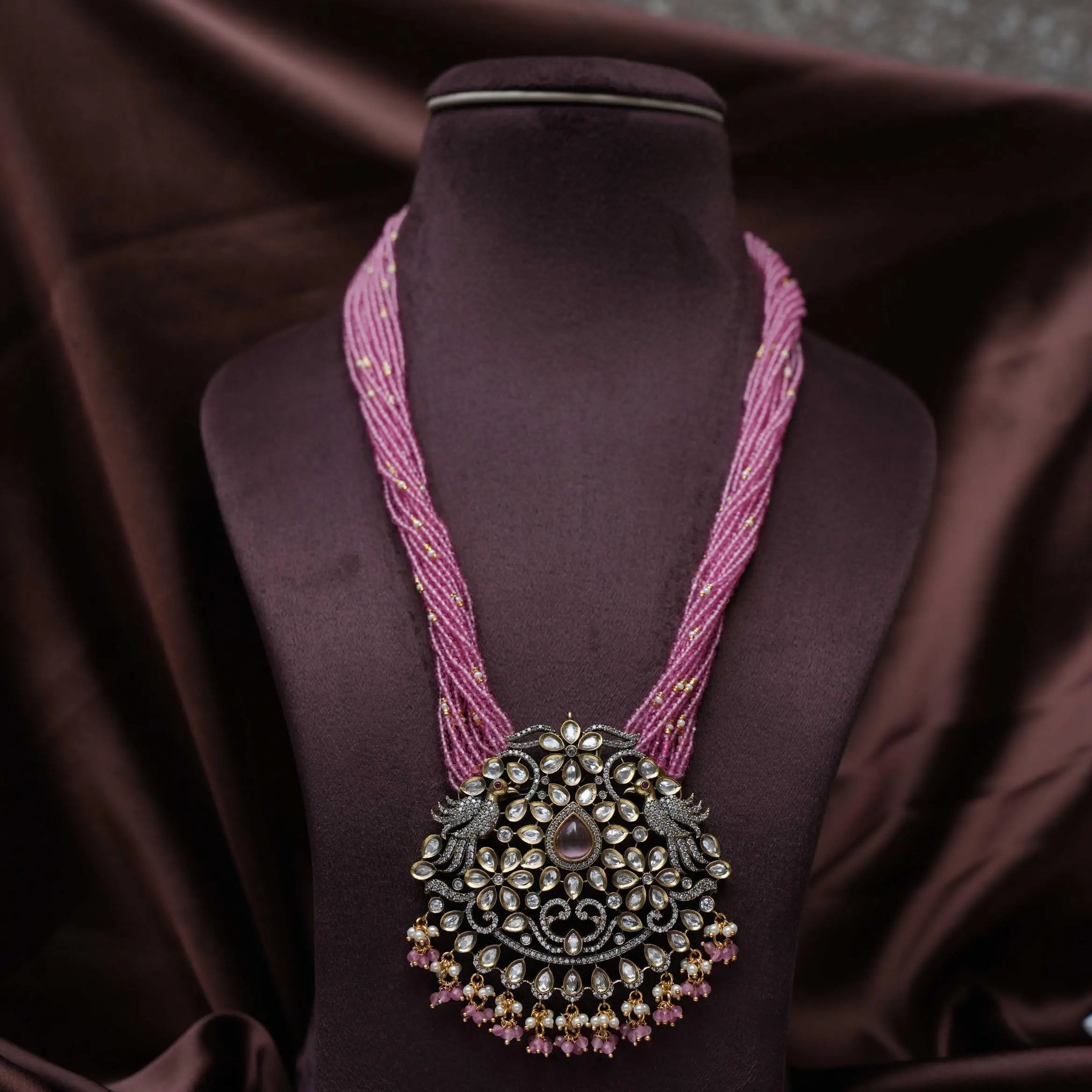 Reevana Victorian Kundan Necklace