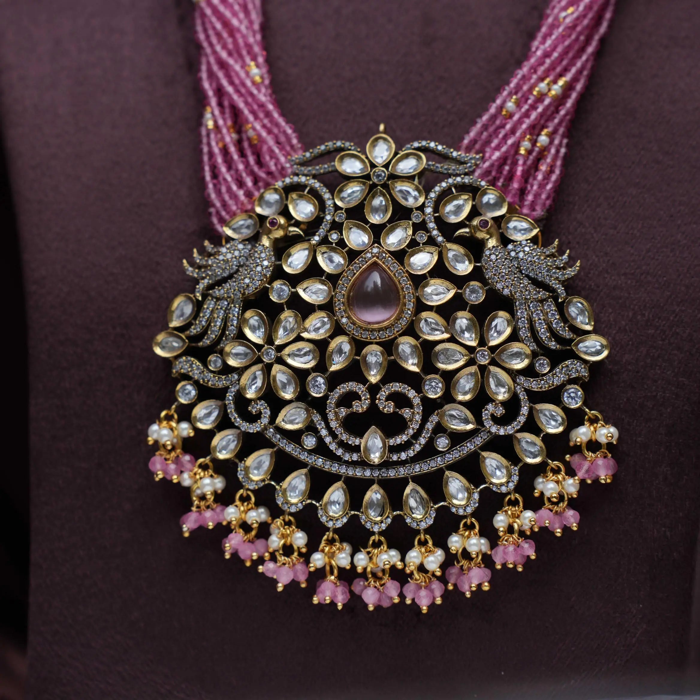 Reevana Victorian Kundan Necklace