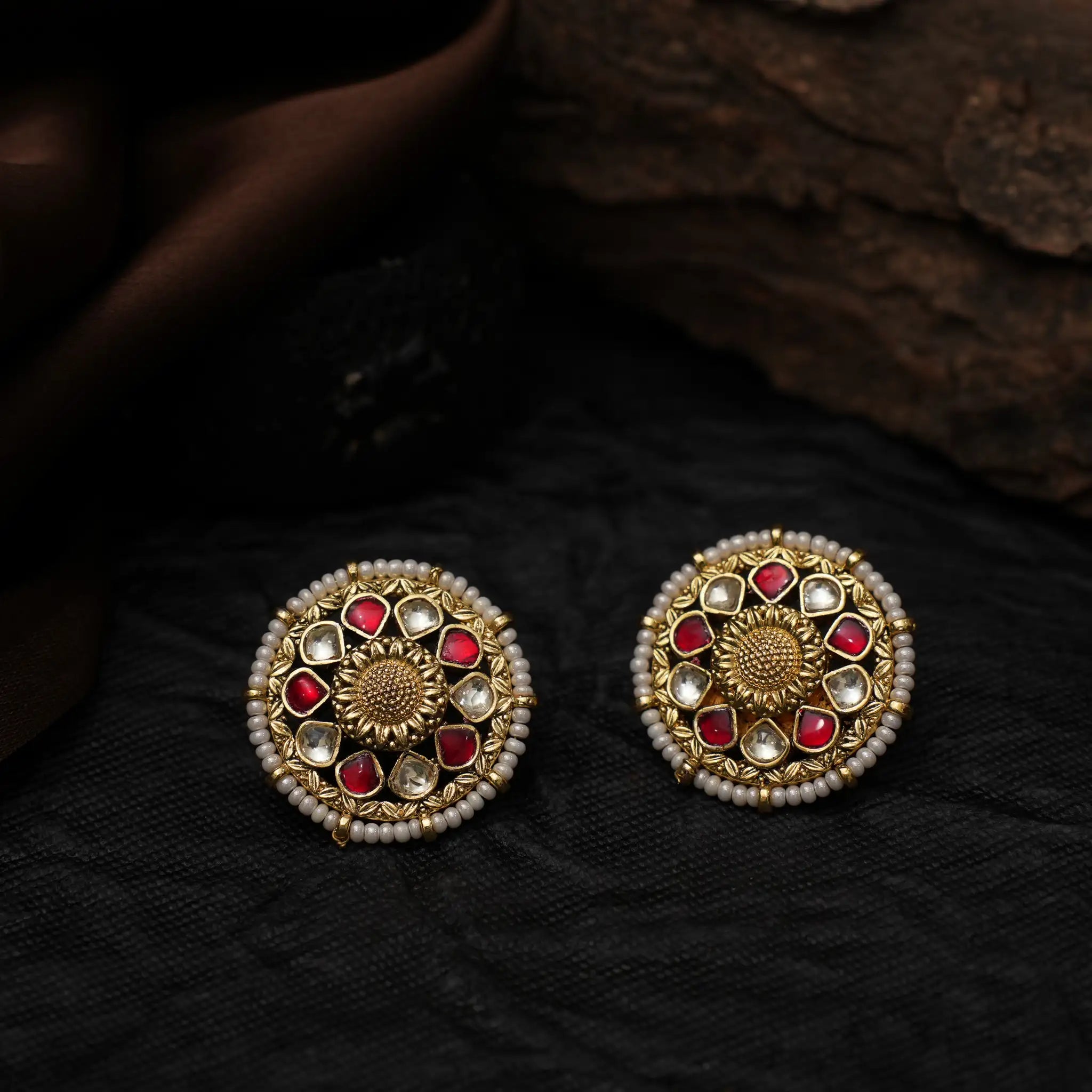 Sahana Polki Ear Stud