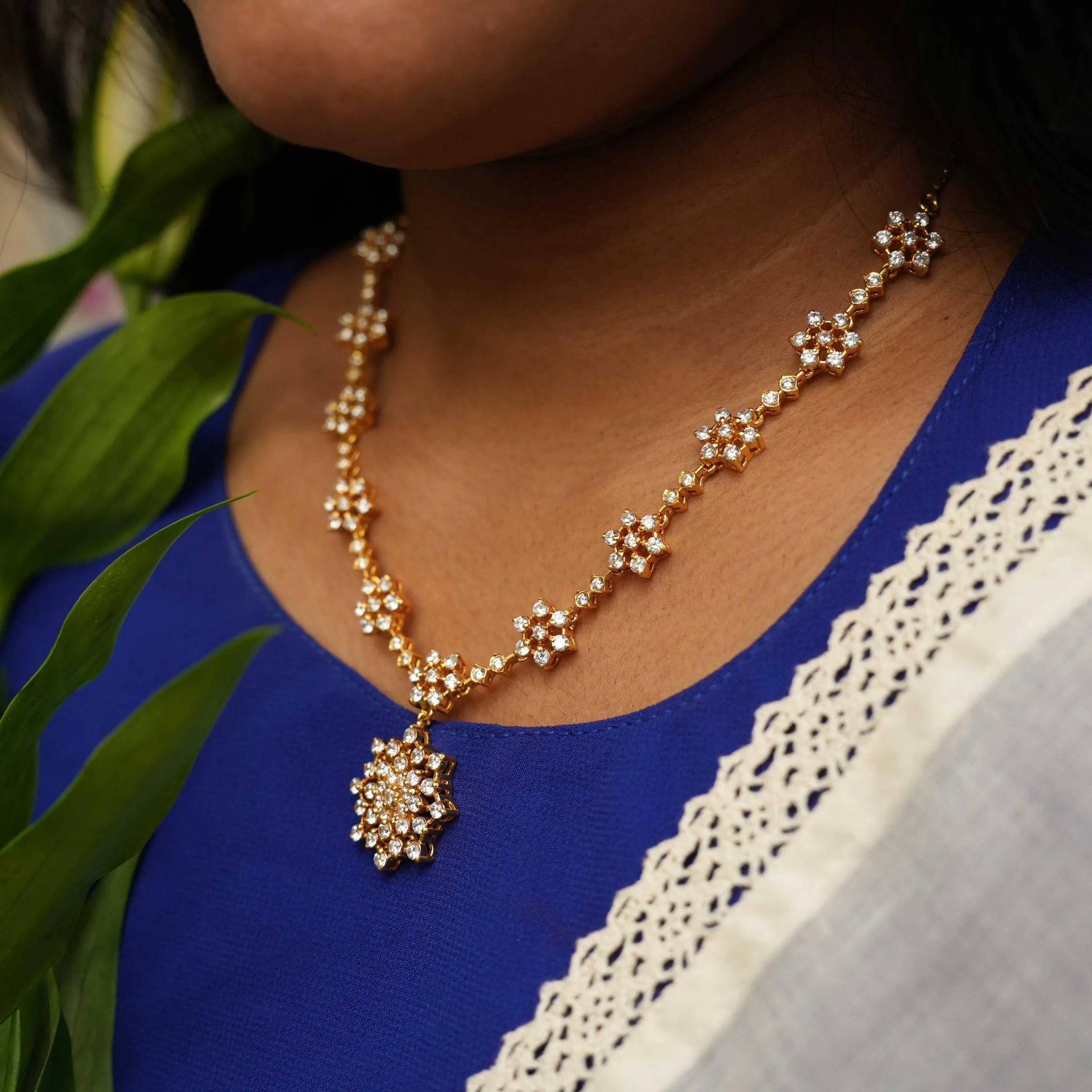 Saisha Silver Necklace