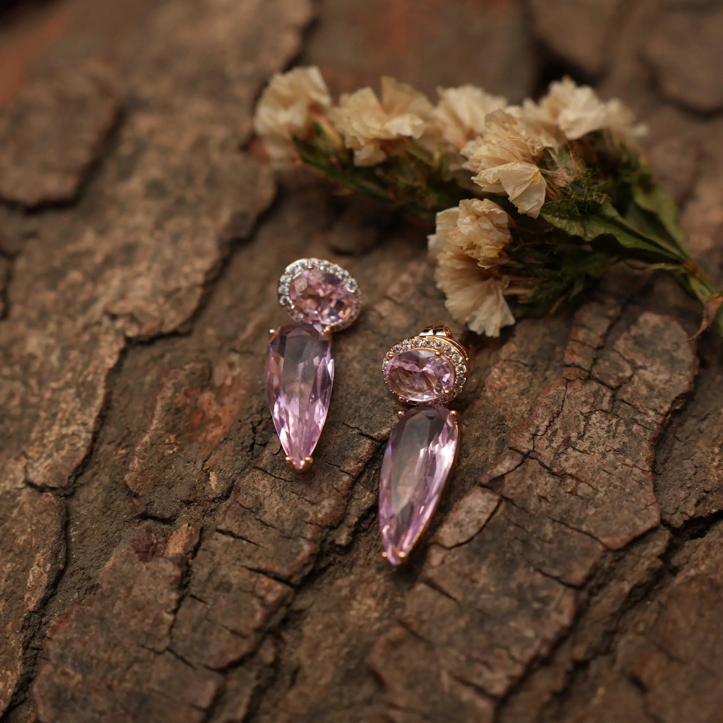 Sakitha Zircon Designer Earrings