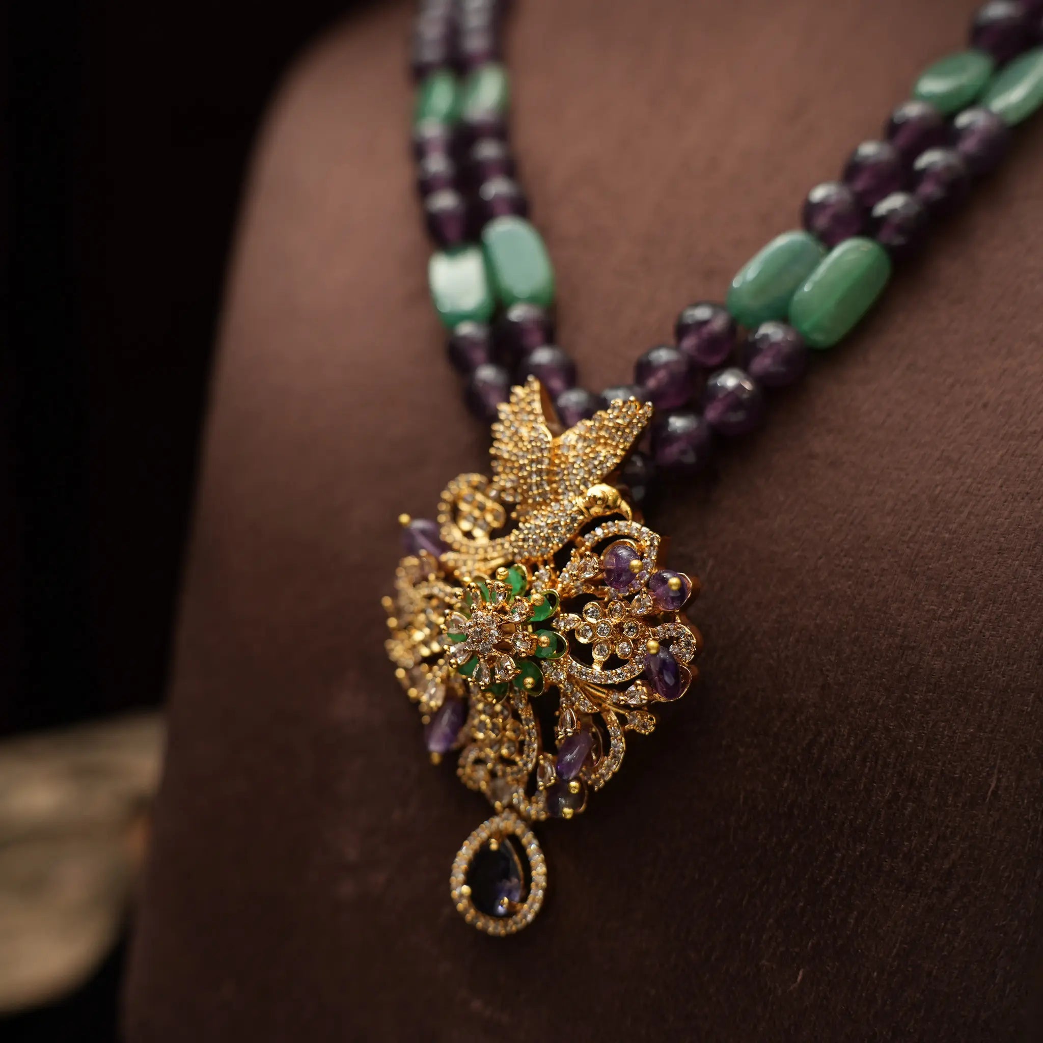 Sakshi Beaded Necklace