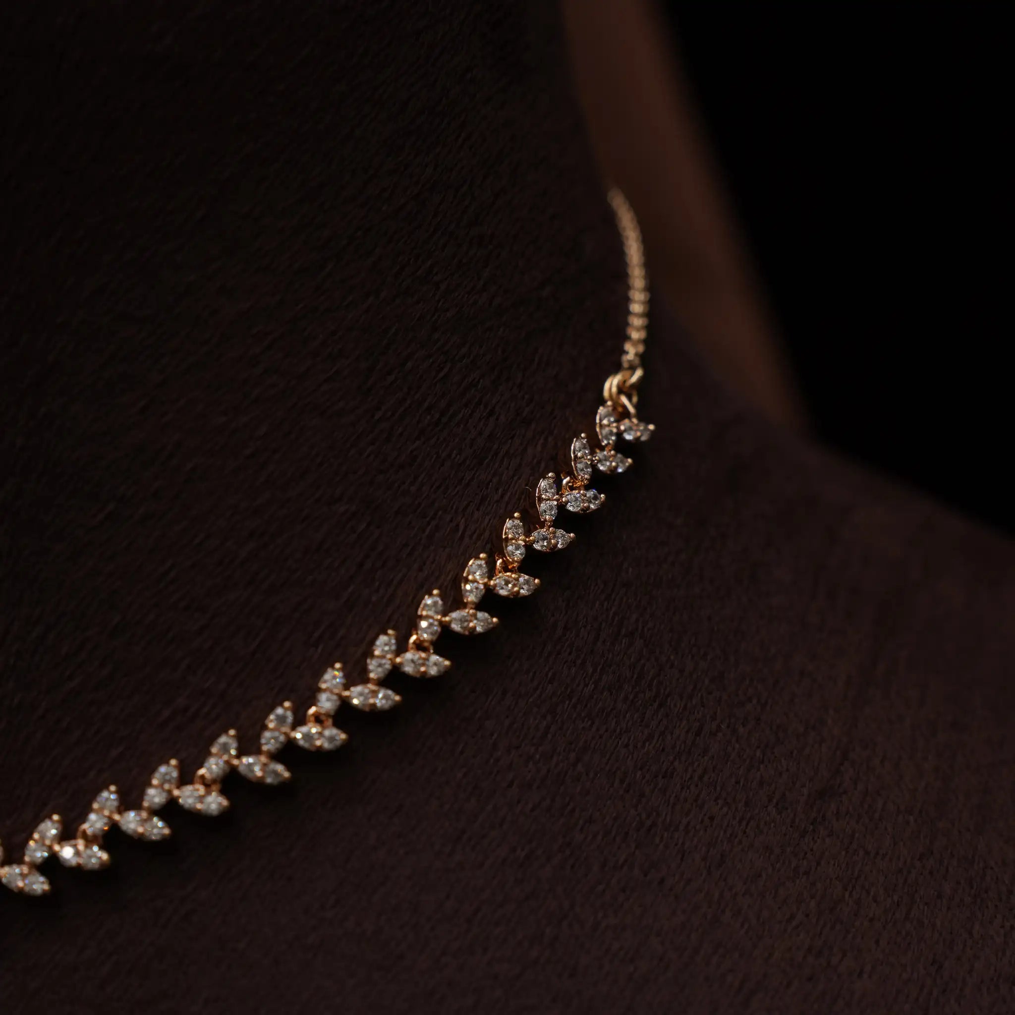 Sakti Zircon Necklace - White