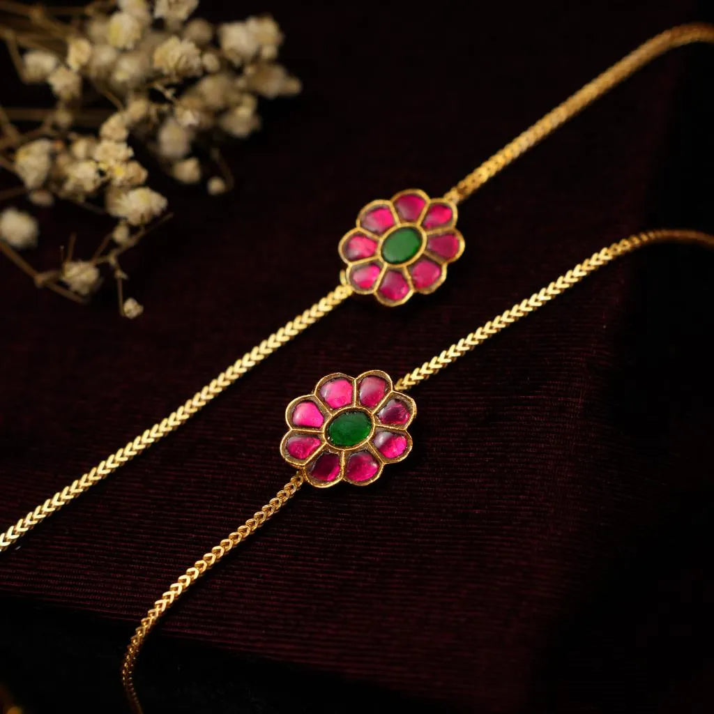 Samradhi Silver Anklets