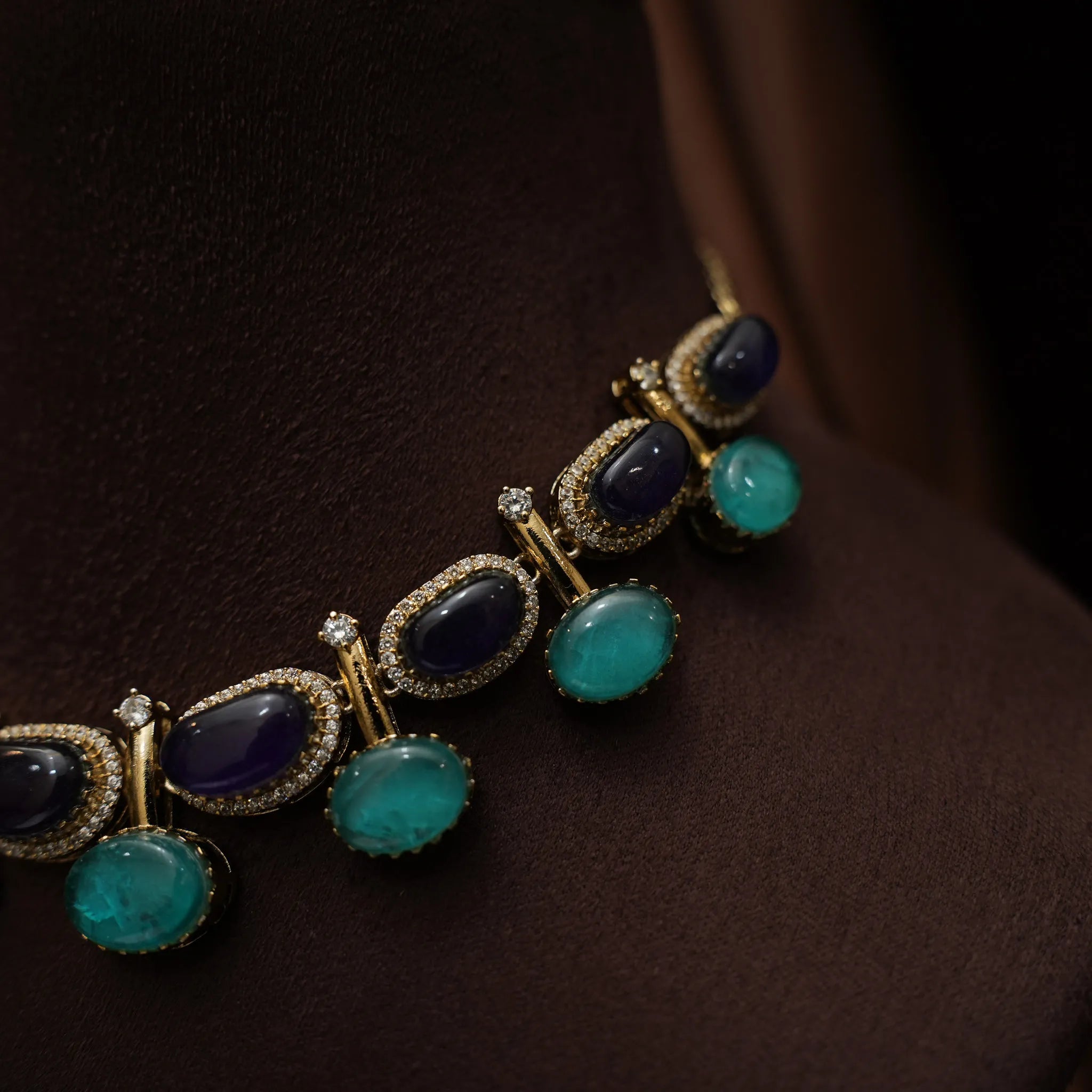 Samucita Polki Choker - Elma