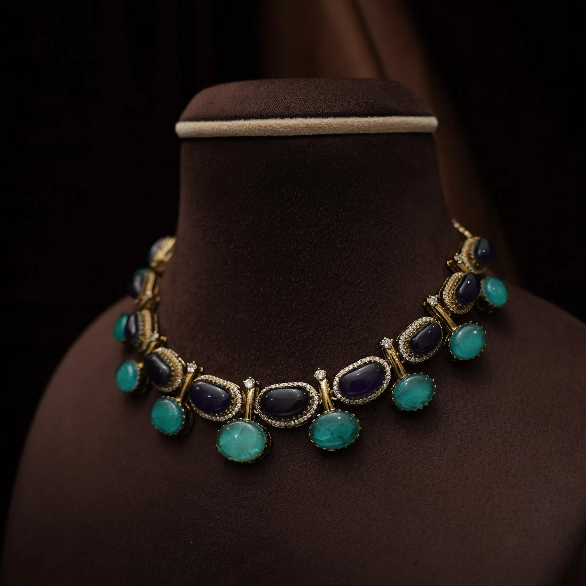 Samucita Polki Choker - Elma