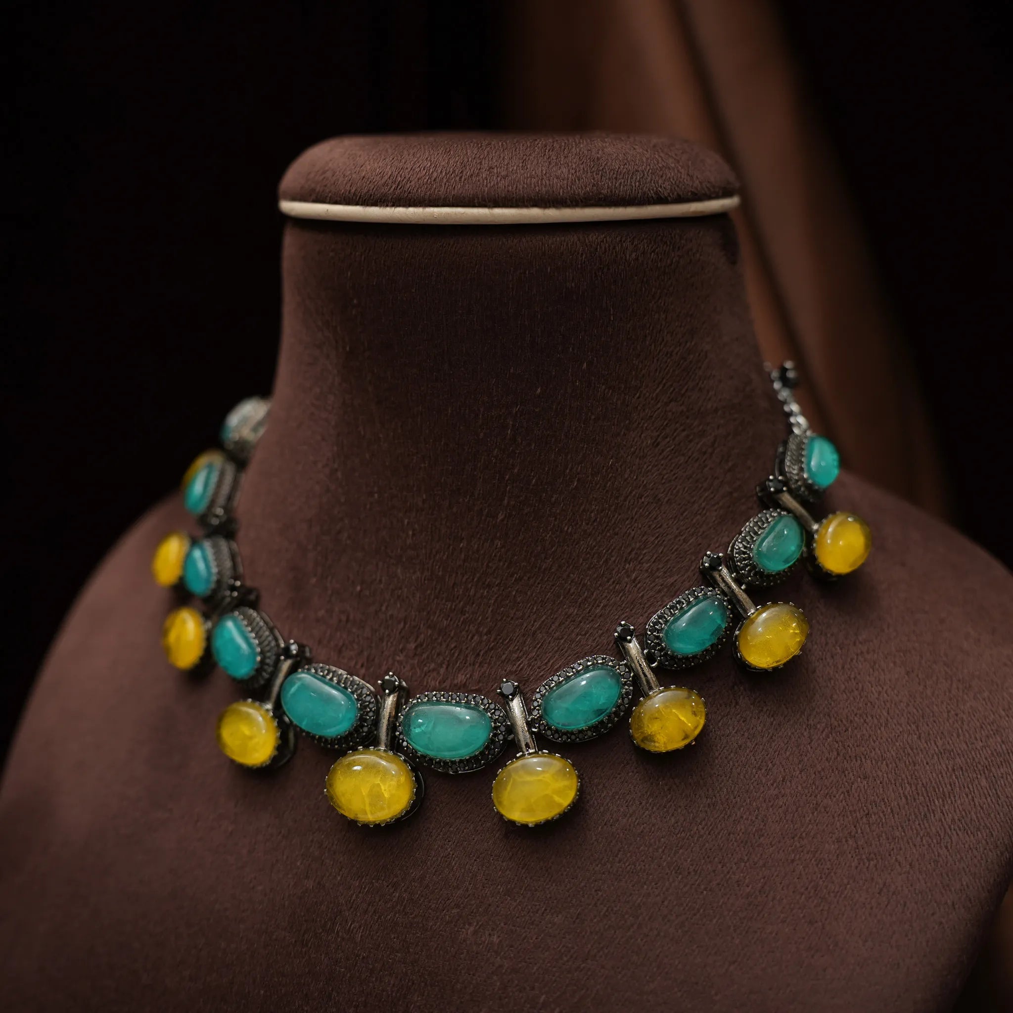Samucita Polki Choker - Gia