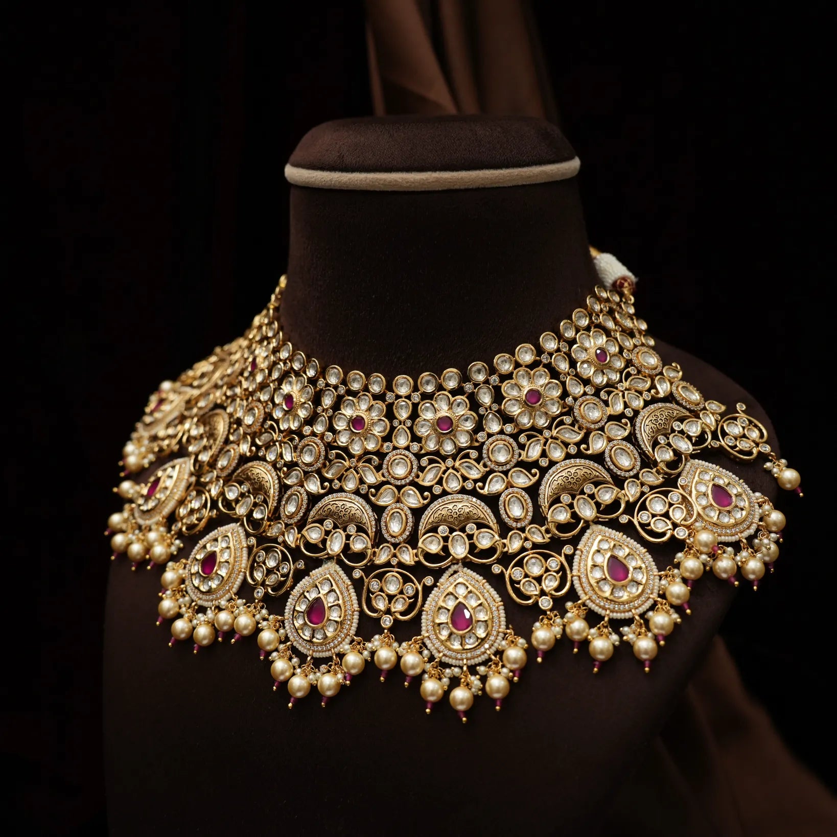 Sanaka Polki Necklace