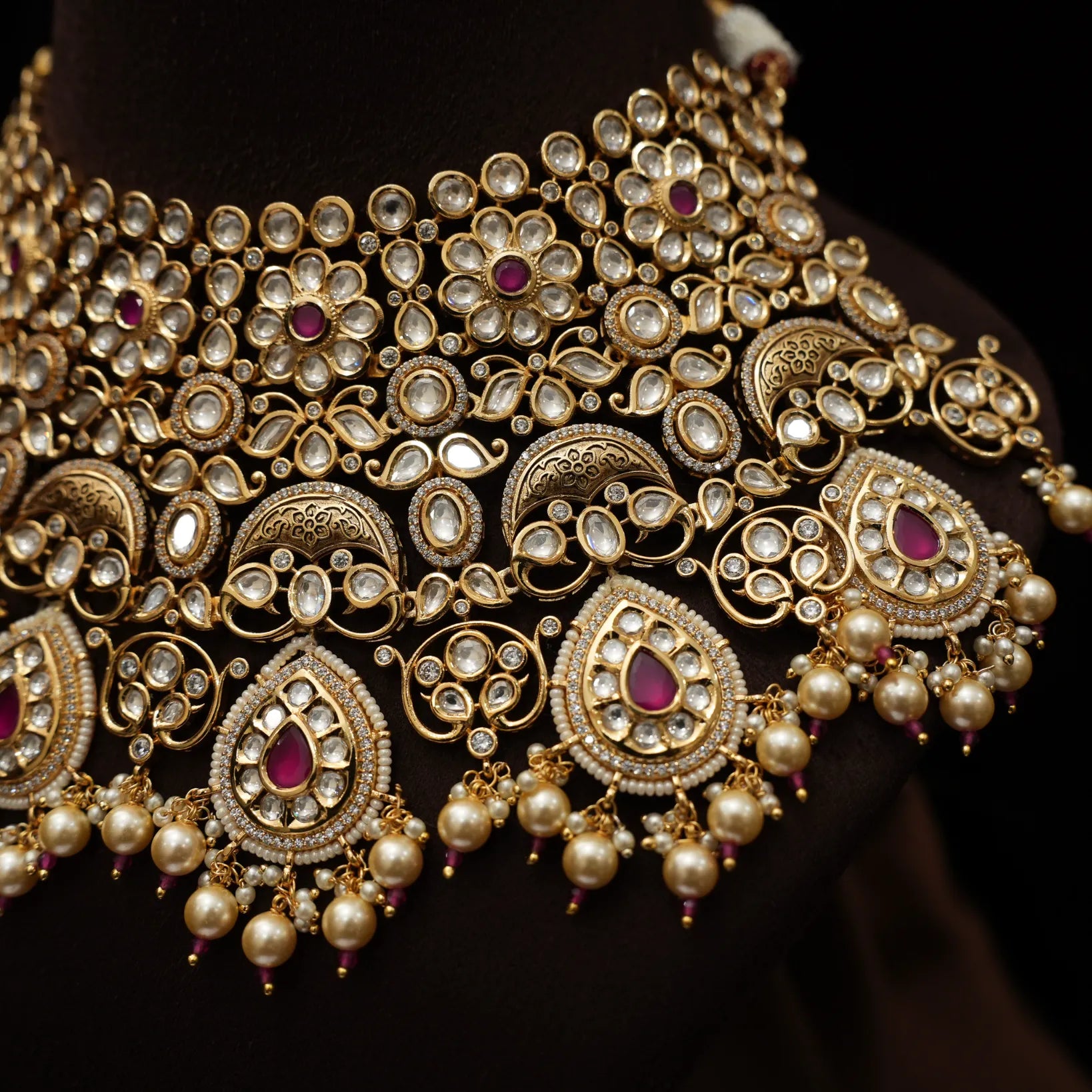 Sanaka Polki Necklace