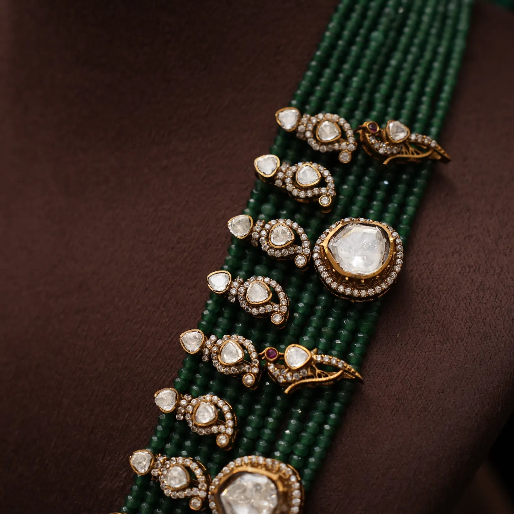 Sangita Victorian Polki Necklace