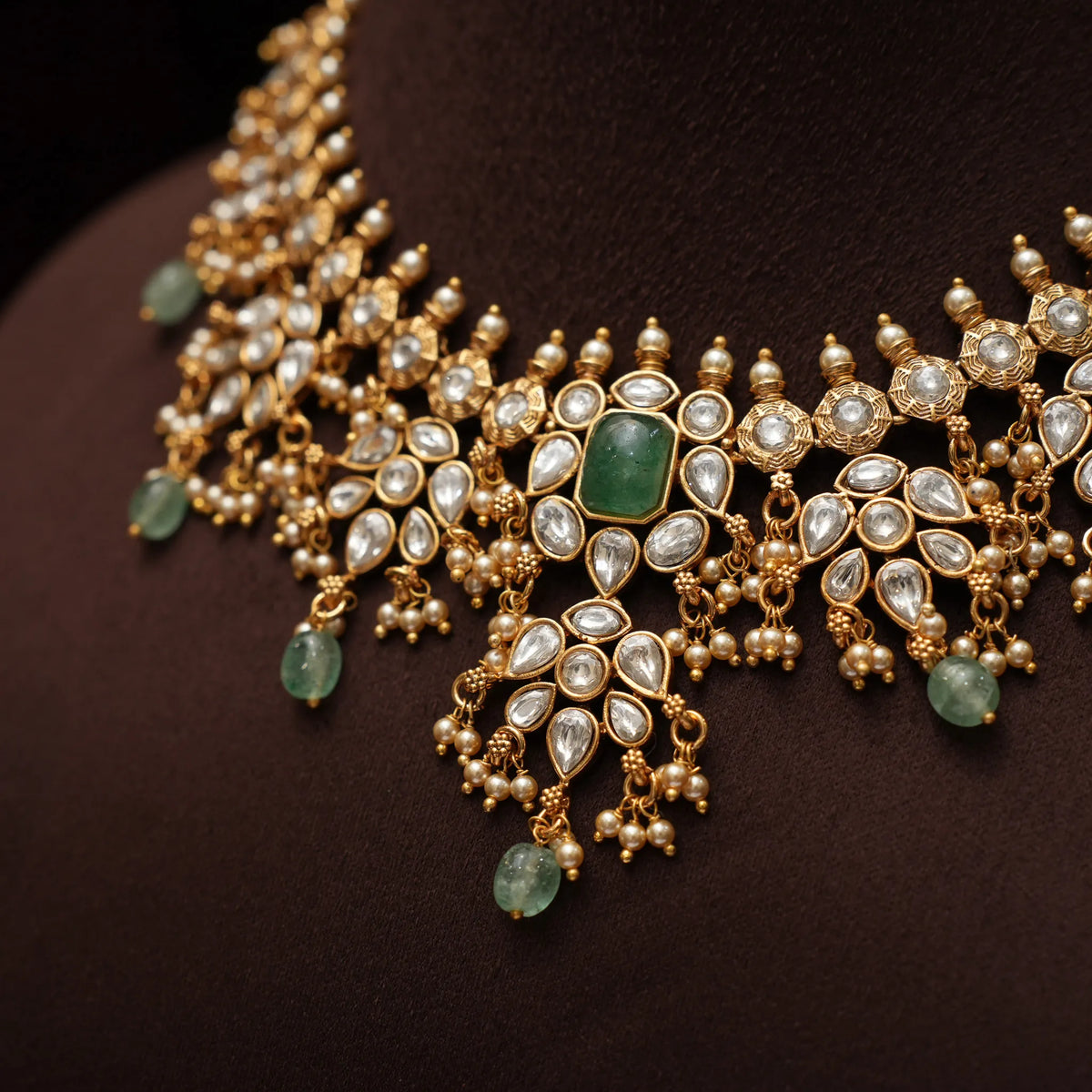 Sanya Antique Guttupusulu Necklace - Short
