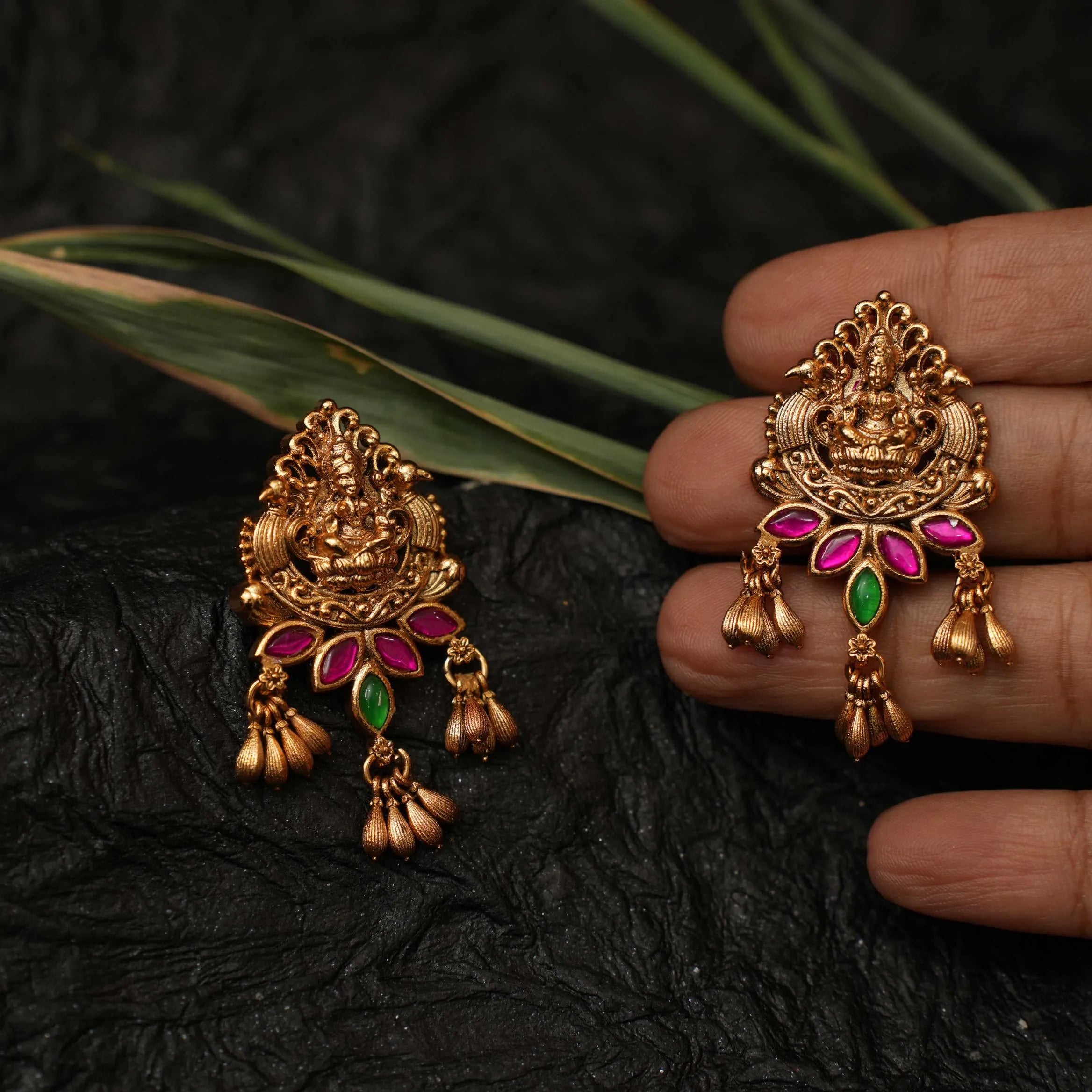 Saraswathi Antique Earrings