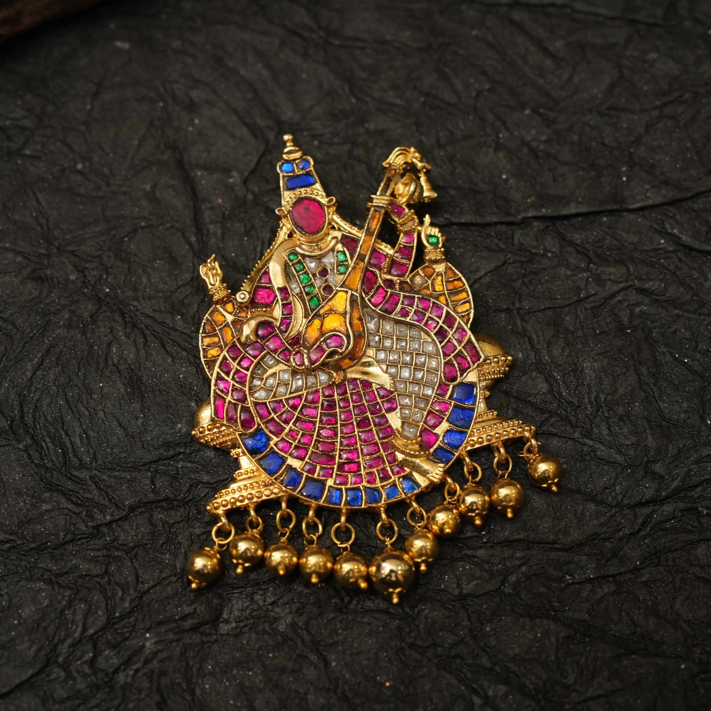 Saraswathi Antique Pendant