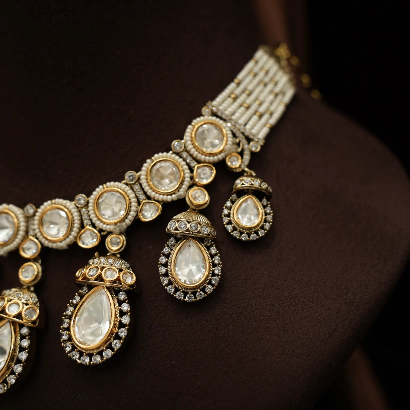 Saumya Victorian Polki Necklace