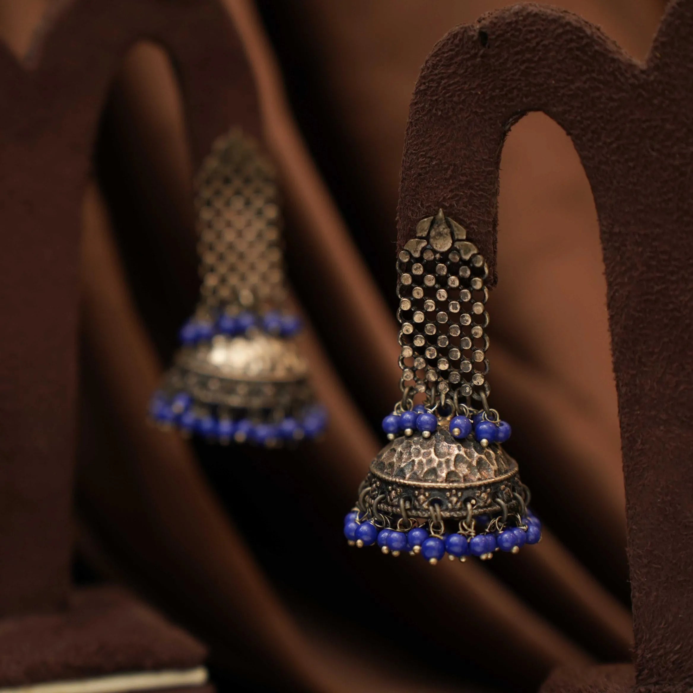 Seema Oxidised Earrings