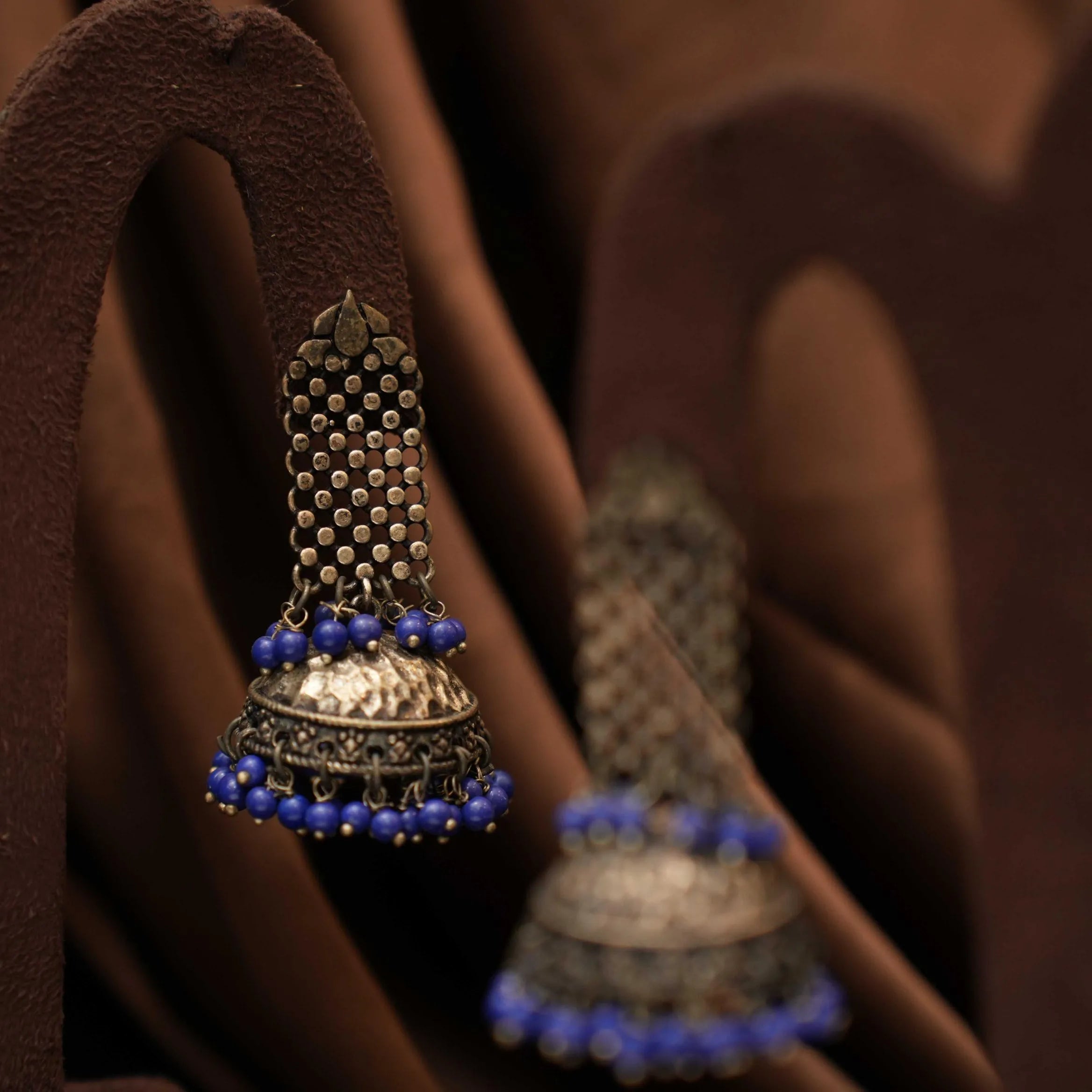 Seema Oxidised Earrings