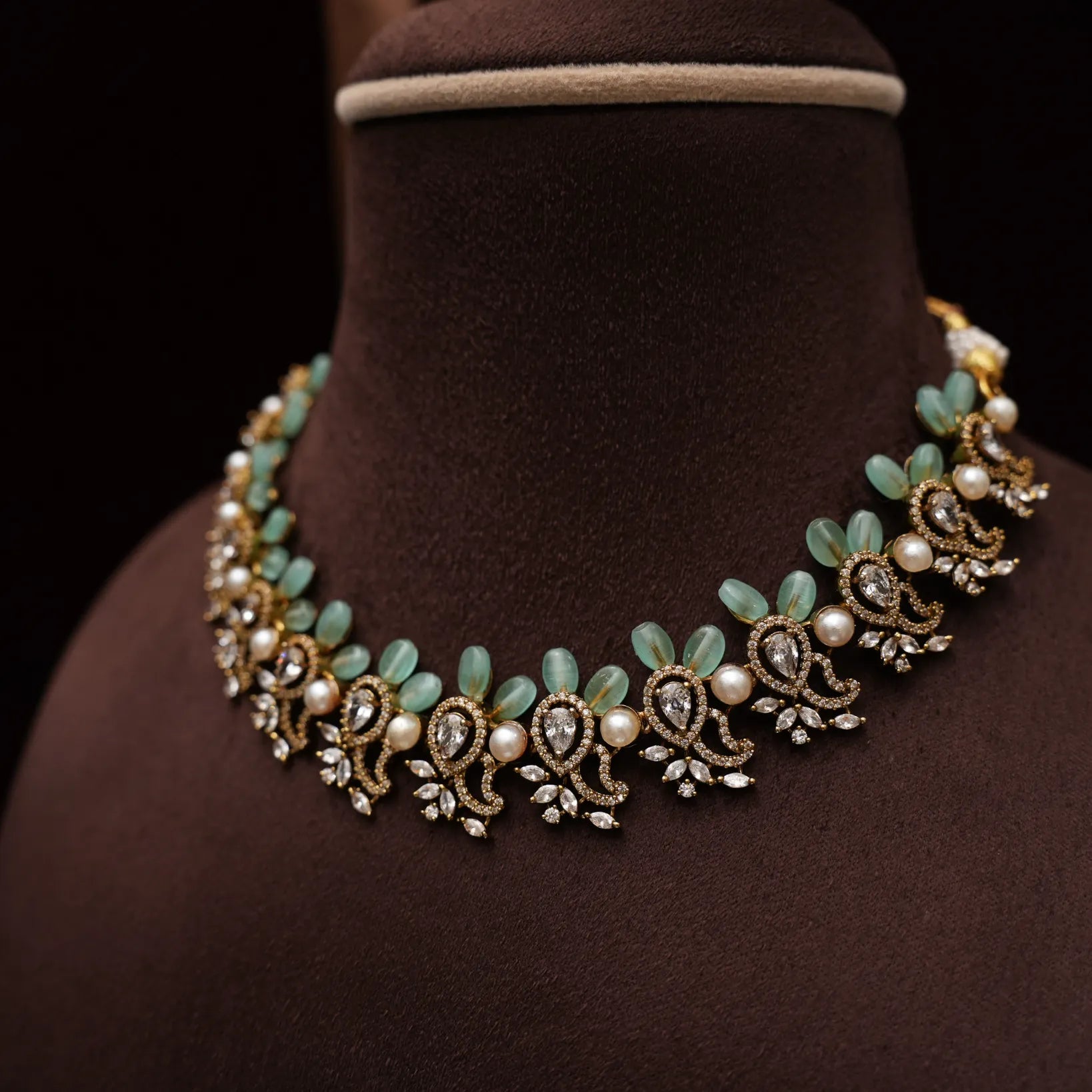 Shaivi Victorian Polki Necklace