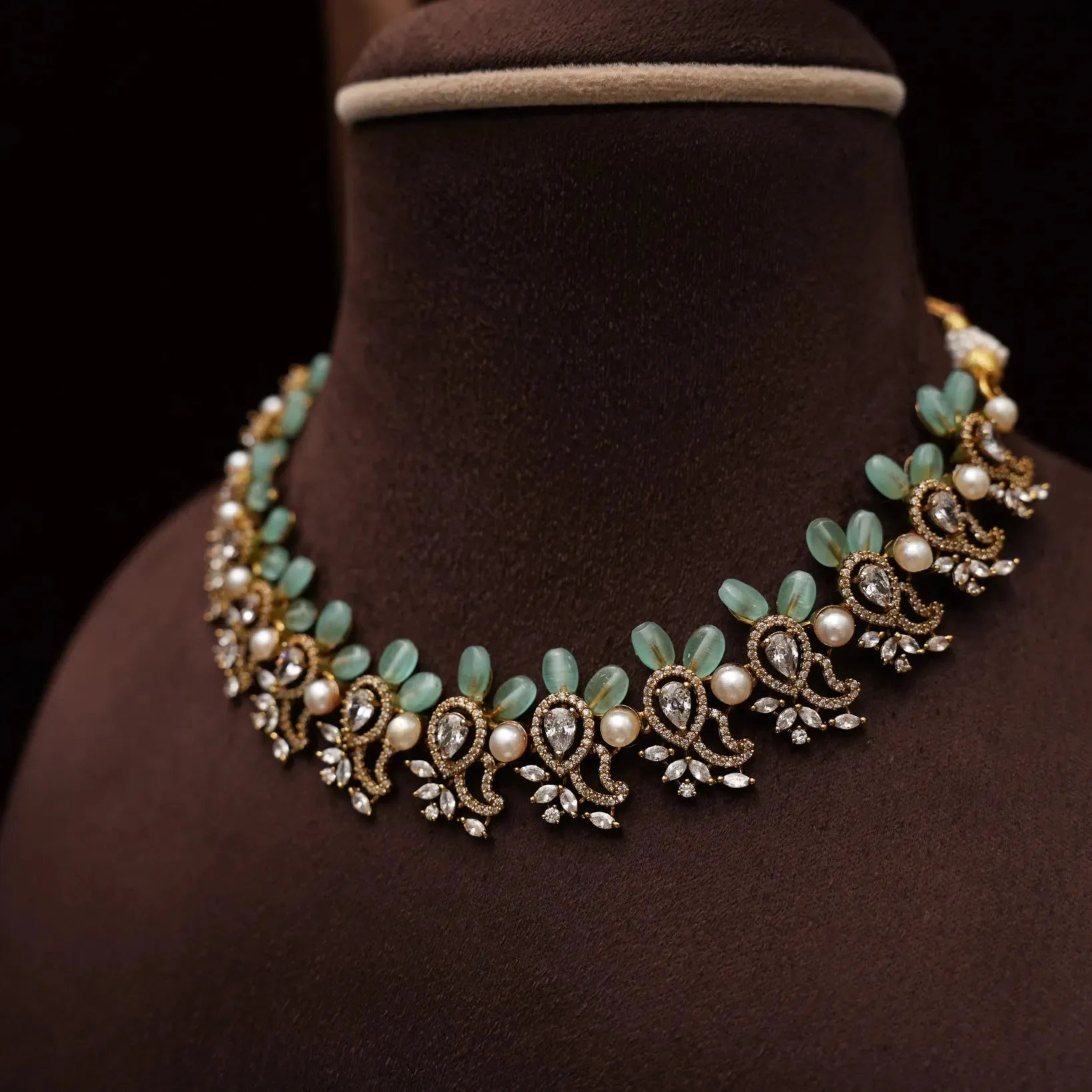 Shaivi Victorian Polki Necklace