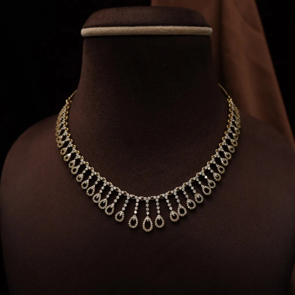 Shaivya Zircon Necklace